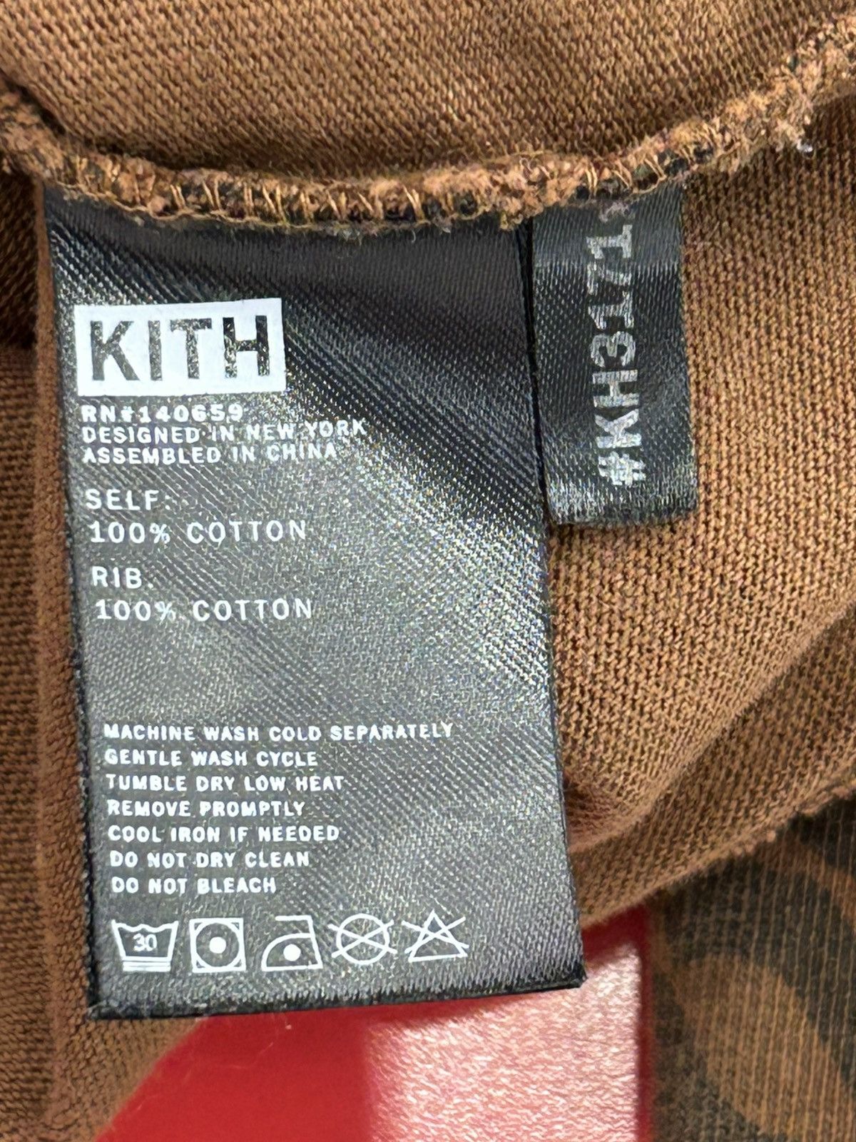 Kith Kith Cheetah Print Box Logo Longsleeve Size US L / EU 52-54 / 3 - 7 Thumbnail