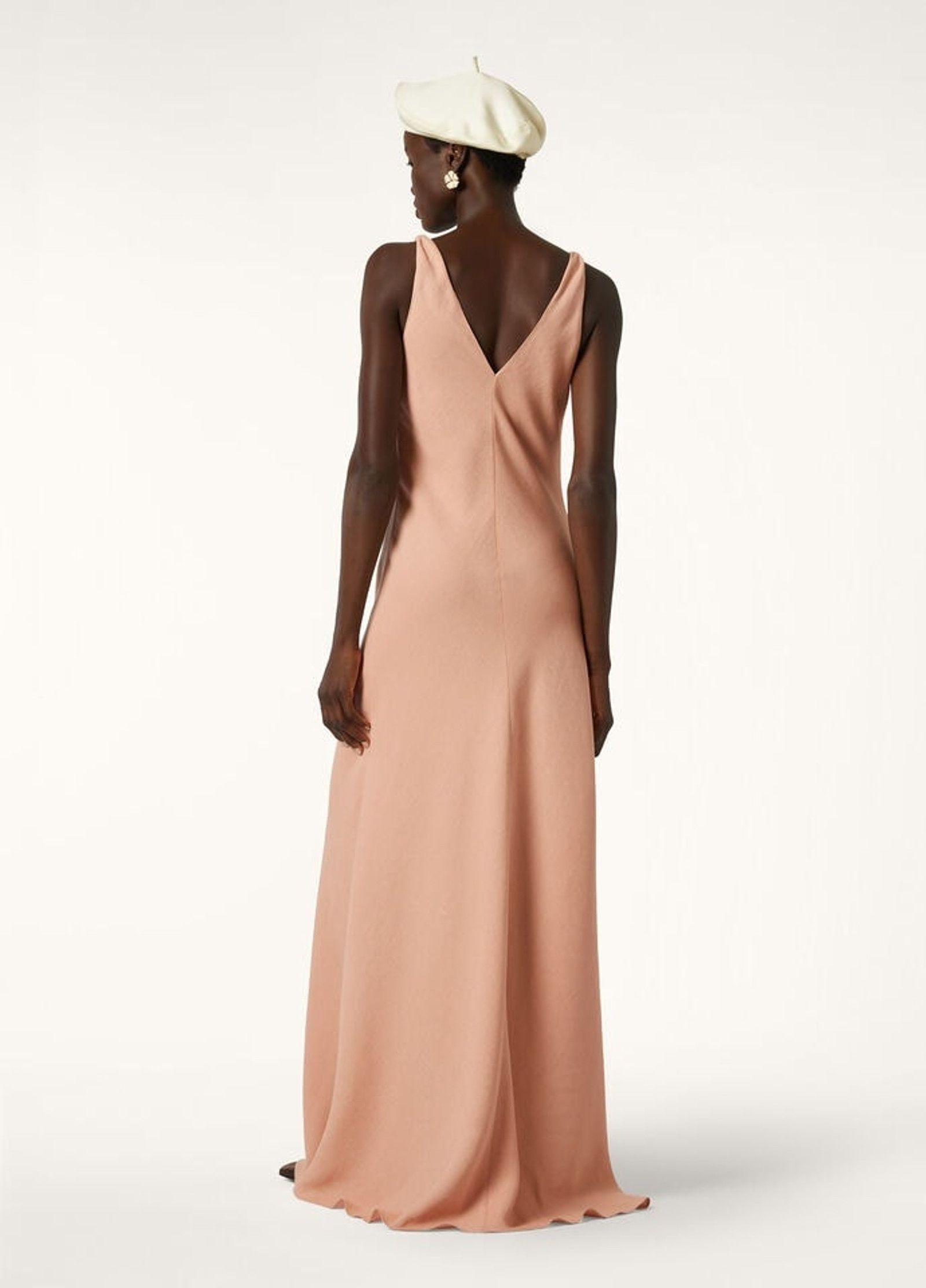 Loro Piana o1srvl11e0526 FAP0286 Callie Maxi Dress in Pink Size S / US 4 / IT 40 - 5 Thumbnail