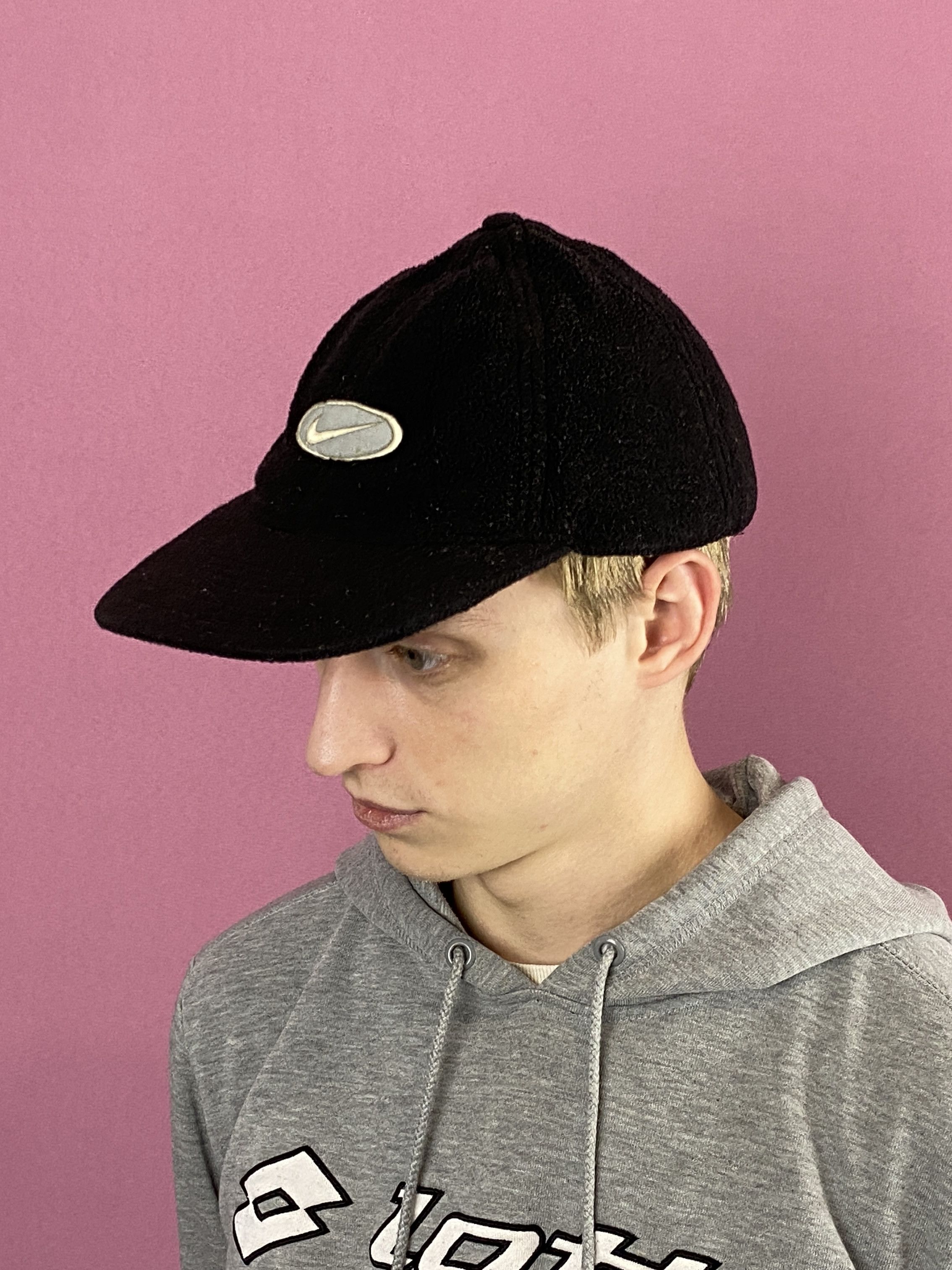 Nike × Vintage 90s Nike Vintage Trapper Hat Cap Size ONE SIZE - 5 Thumbnail