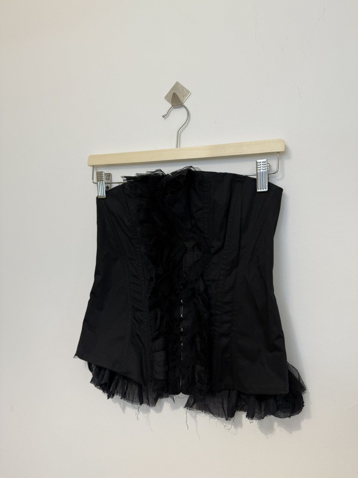 Elisabetta Franchi Celyn b. per Elisabetta Franchi Black CorsetTop Rare Vintage Size M / US 6-8 / IT 42-44 - 1 Thumbnail