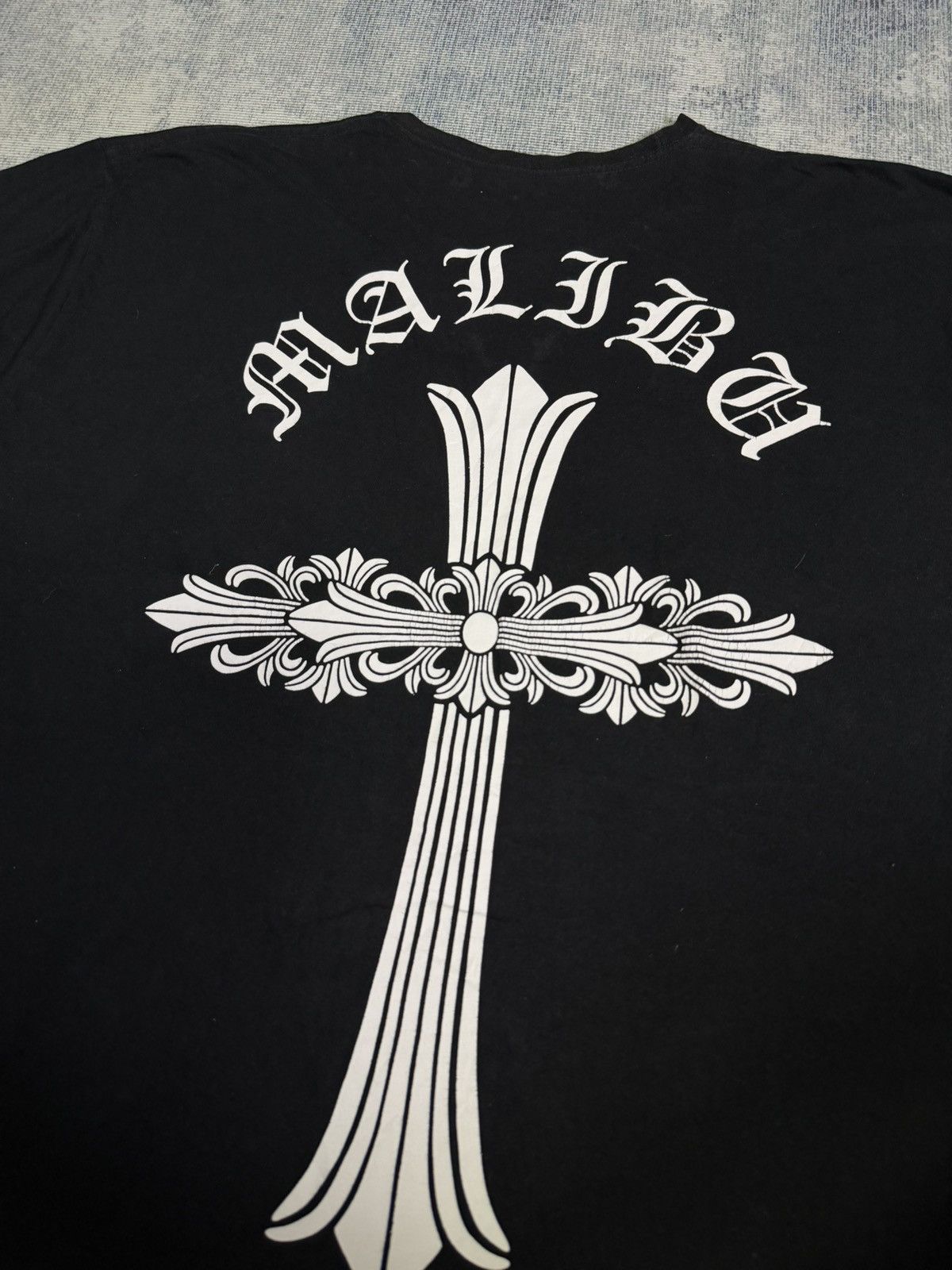 Chrome Hearts RARE SIZE! MALIBU CROSS TEE Size US XXL / EU 58 / 5 - 5 Thumbnail