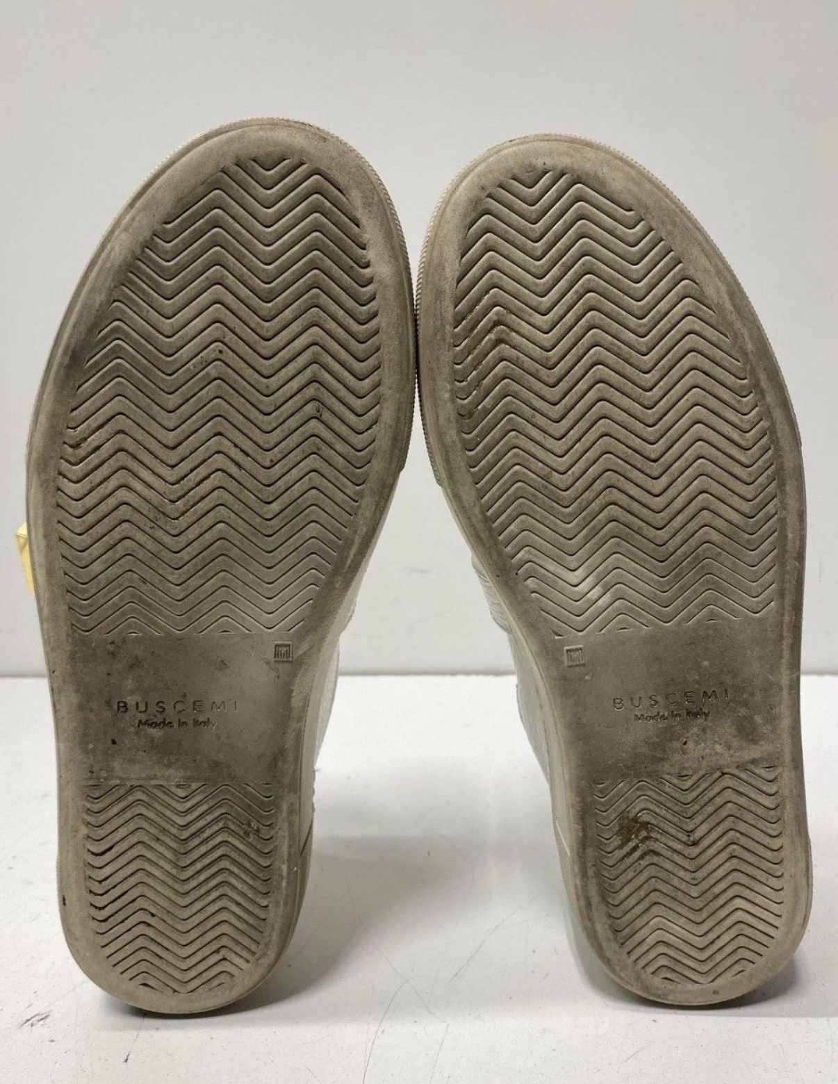 Buscemi Buscemi Women White Slip-On Shoes Size 7 Gold Metal details Size US 7 / IT 37 - 6 Thumbnail