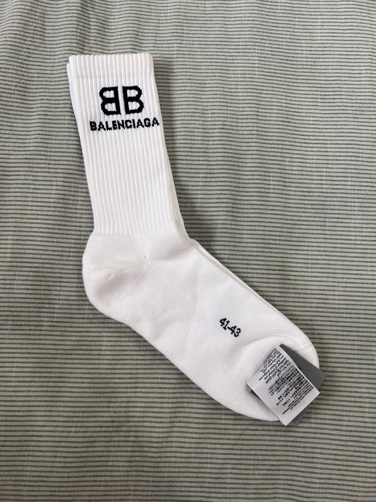 Balenciaga balenciaga BB socks Size ONE SIZE - 3 Thumbnail