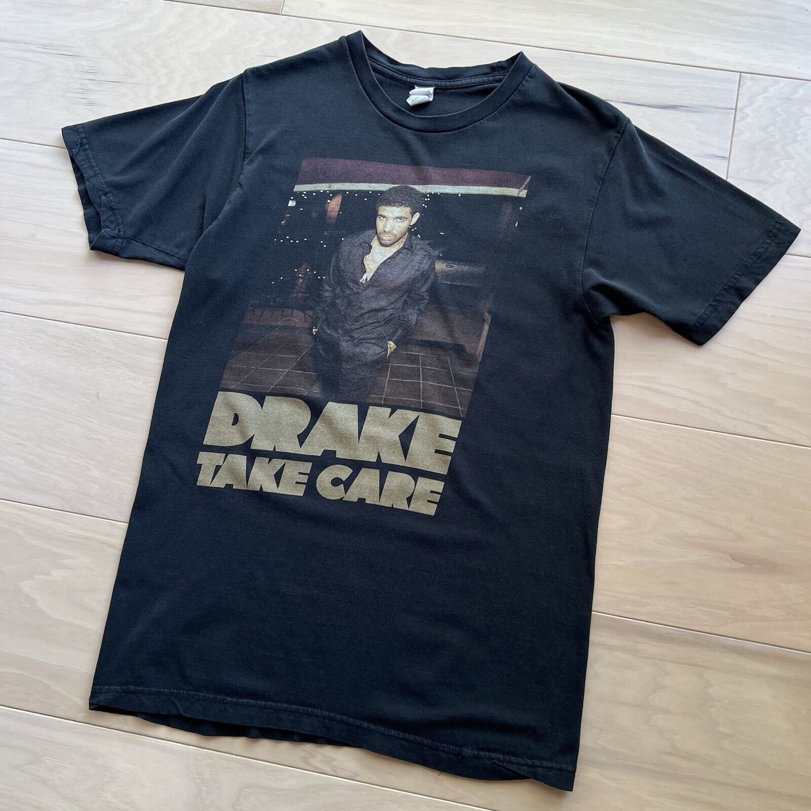 Rap Tees Drake Take Care Tour Shirt Medium Black Hip Hop Music Size US M / EU 48-50 / 2 - 7 Thumbnail