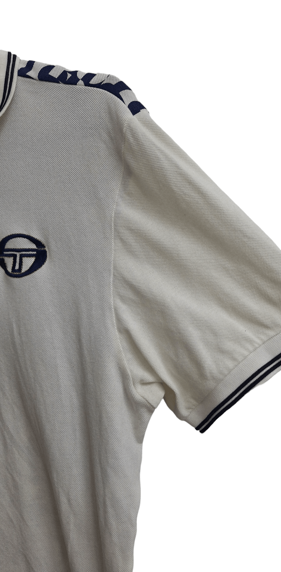 Sergio Tacchini × Vintage Rare Vintage Sergio Tacchini Monogram Shirt Size US M / EU 48-50 / 2 - 5 Thumbnail