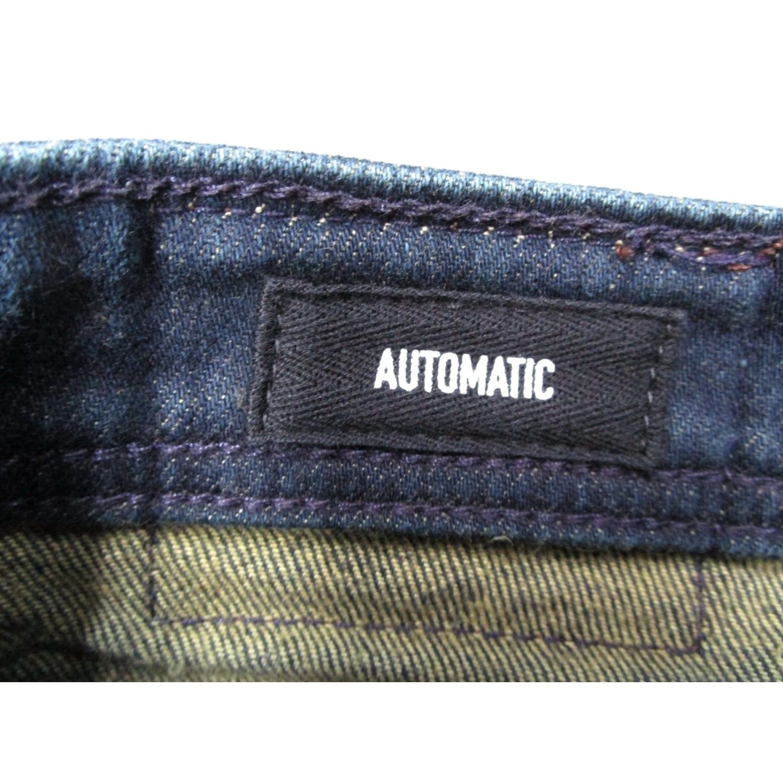 Denime Revtown Jeans Men's 36x32 Blue Automatic Straight Mid Rise Denim Classic Size US 36 / EU 52 - 4 Thumbnail