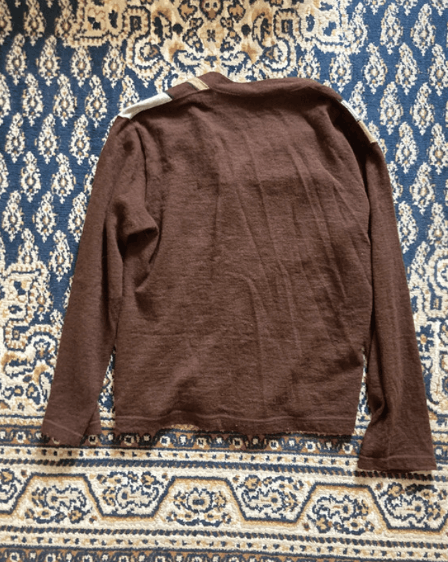 Comme des Garcons × Japanese Brand × Junya Watanabe Comme Des Garcons Cargian Jumper Knit Sweater Pullove EX0059 Size US L / EU 52-54 / 3 - 4 Thumbnail