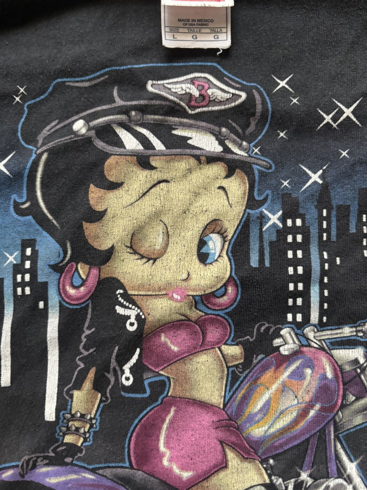 AAA Vintage Betty boop T-shirt Size US L / EU 52-54 / 3 - 3 Thumbnail