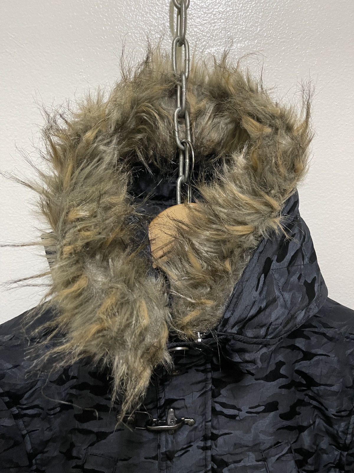 In The Attic In The Attic Long Jacket Camouflage Hoodie Size US L / EU 52-54 / 3 - 8 Thumbnail