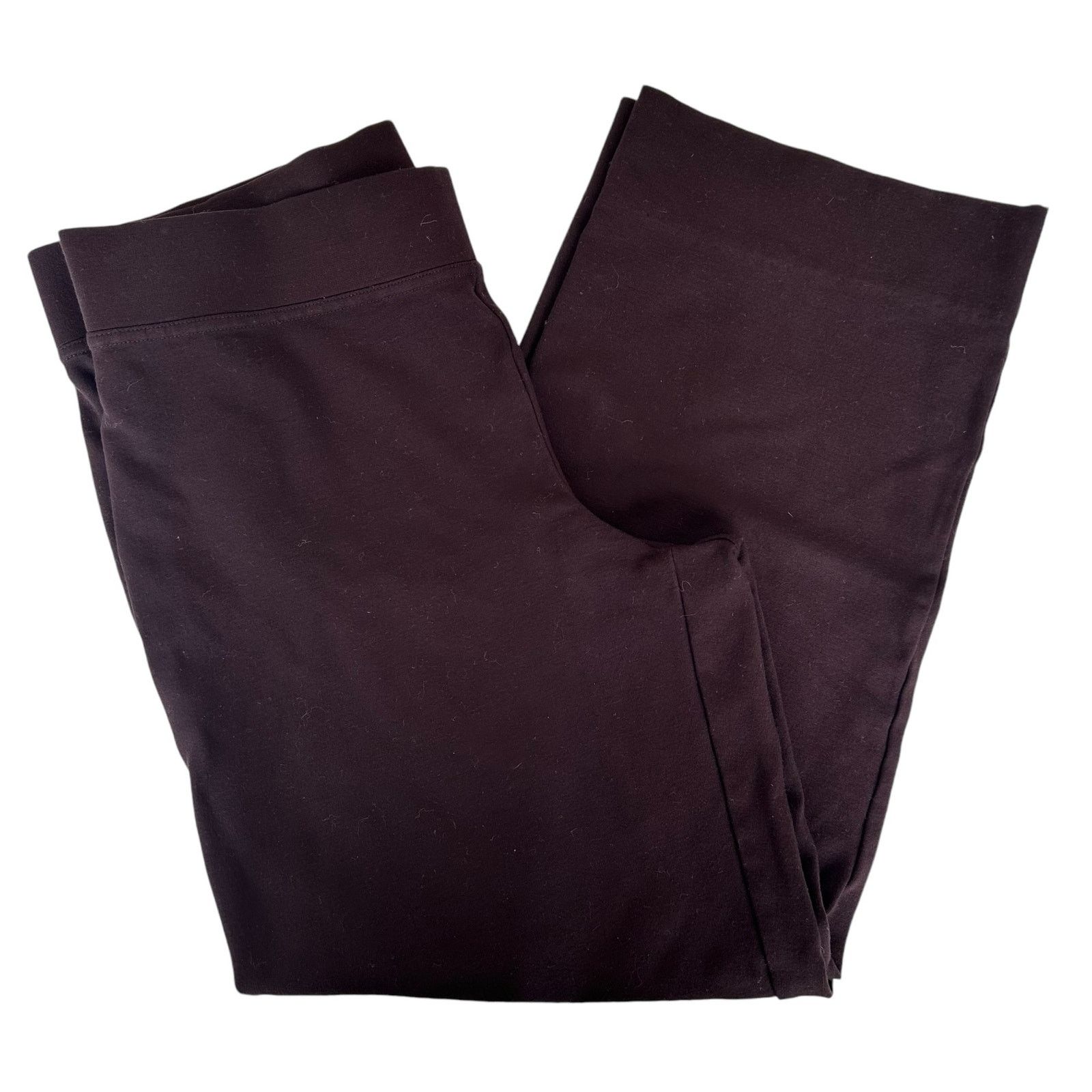 Eileen Fisher Eileen Fisher Brown Sweatpants Sz S Size 27" / US 4 / IT 40 - 5 Thumbnail