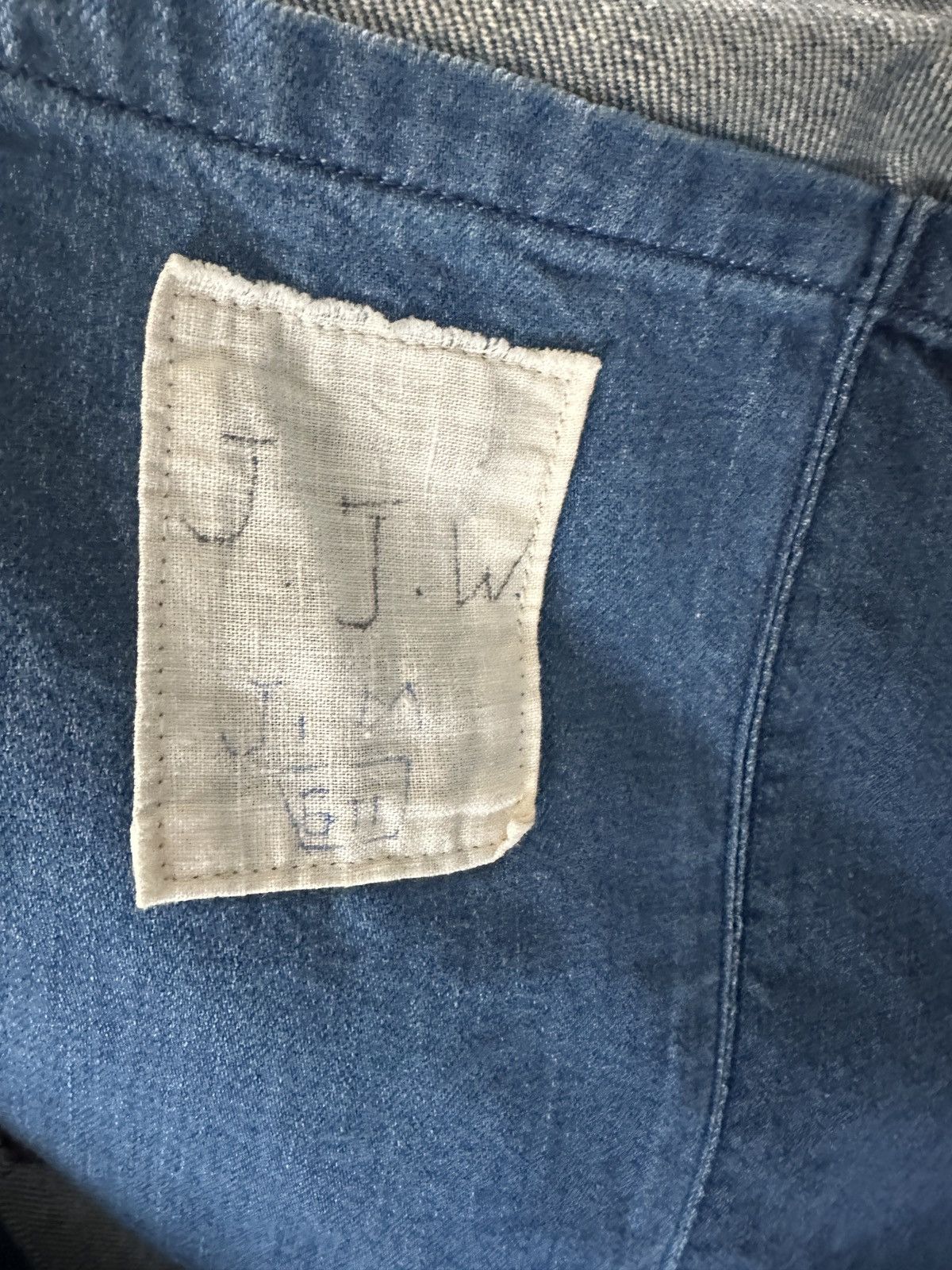 Kapital 11.5Oz Denim Dragging Coat (Journey Remake) K1910LJ123 Size US L / EU 52-54 / 3 - 10 Thumbnail