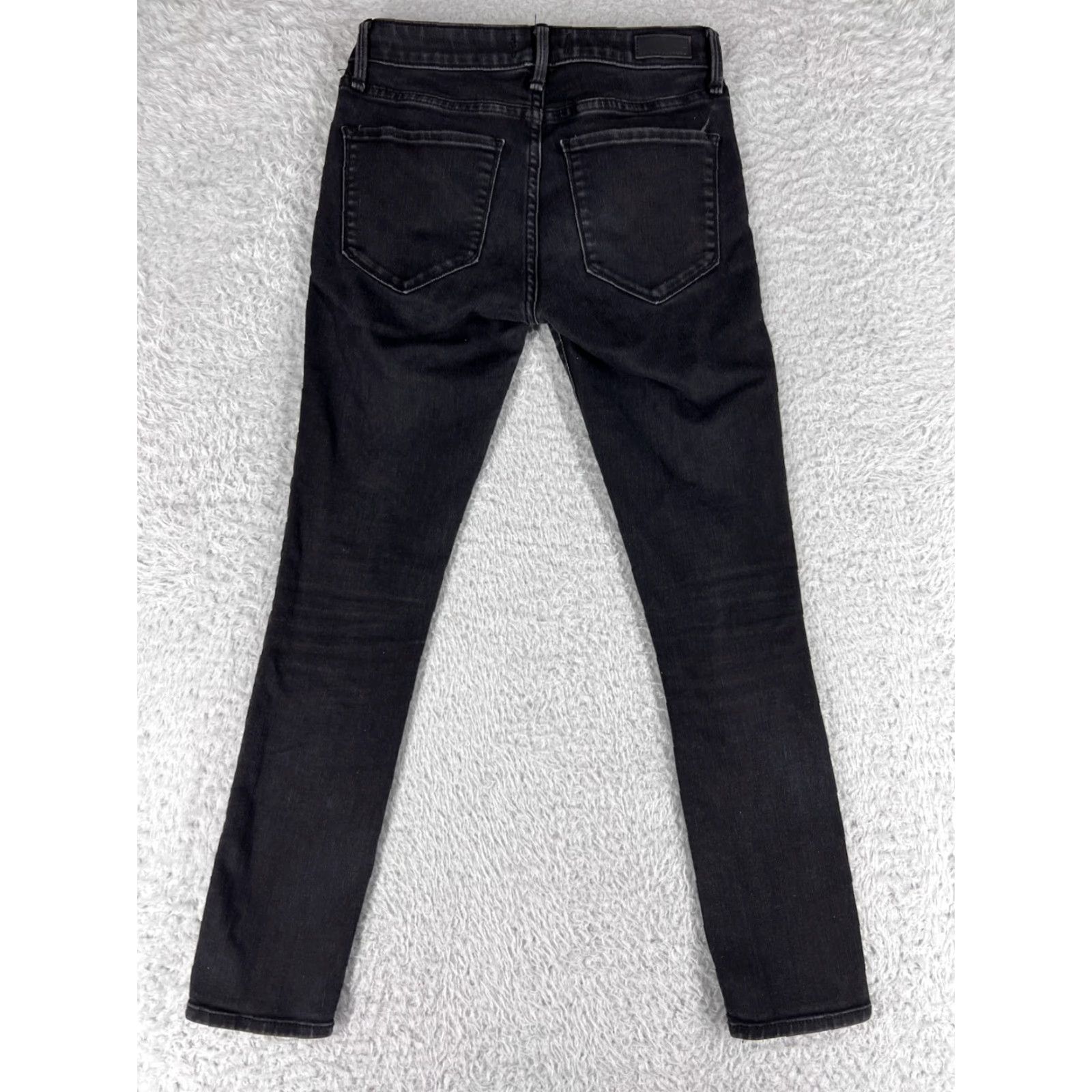Abercrombie & Fitch Abercrombie & Fitch Jeans Women 26/2 Black Tapered Super Skinny Ankle Size 26" / US 2 / IT 38 - 3 Thumbnail