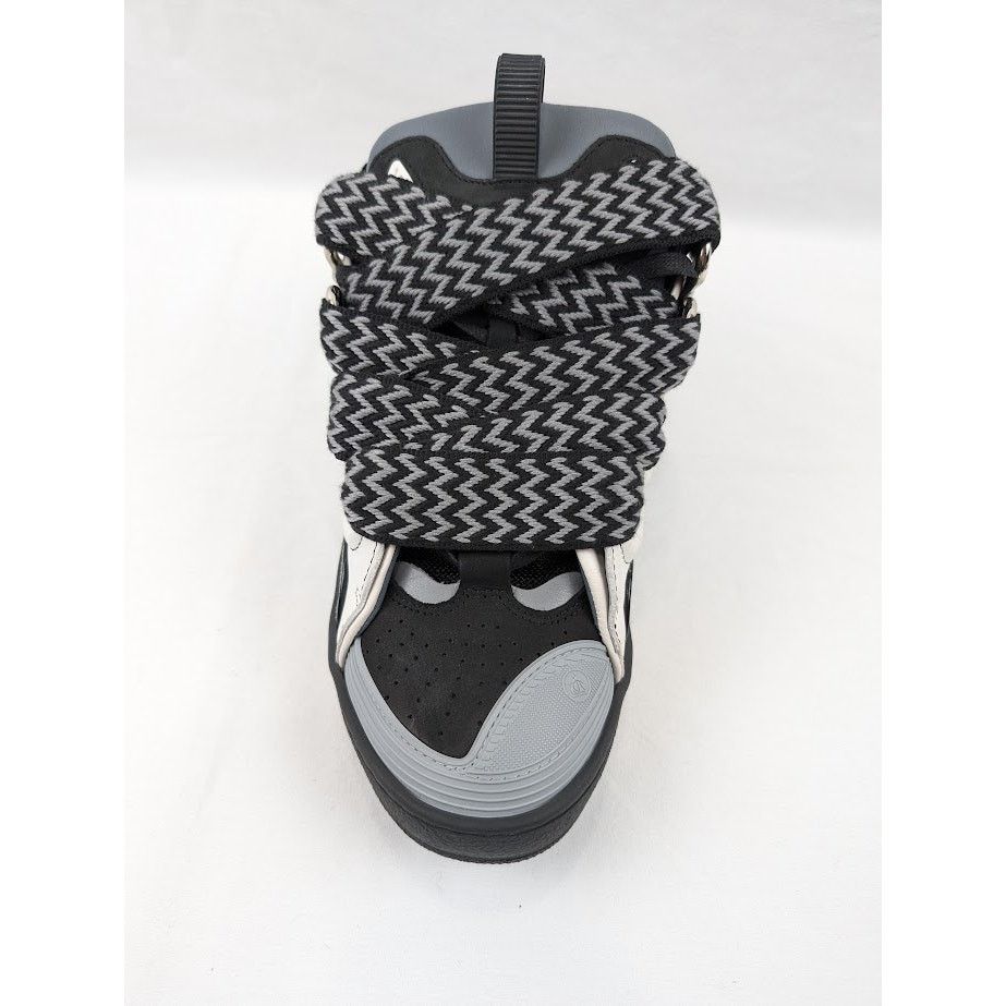 Lanvin o1rshd1 Curb Sneakers in White/Anthracite Size US 8 / EU 41 - 6 Thumbnail