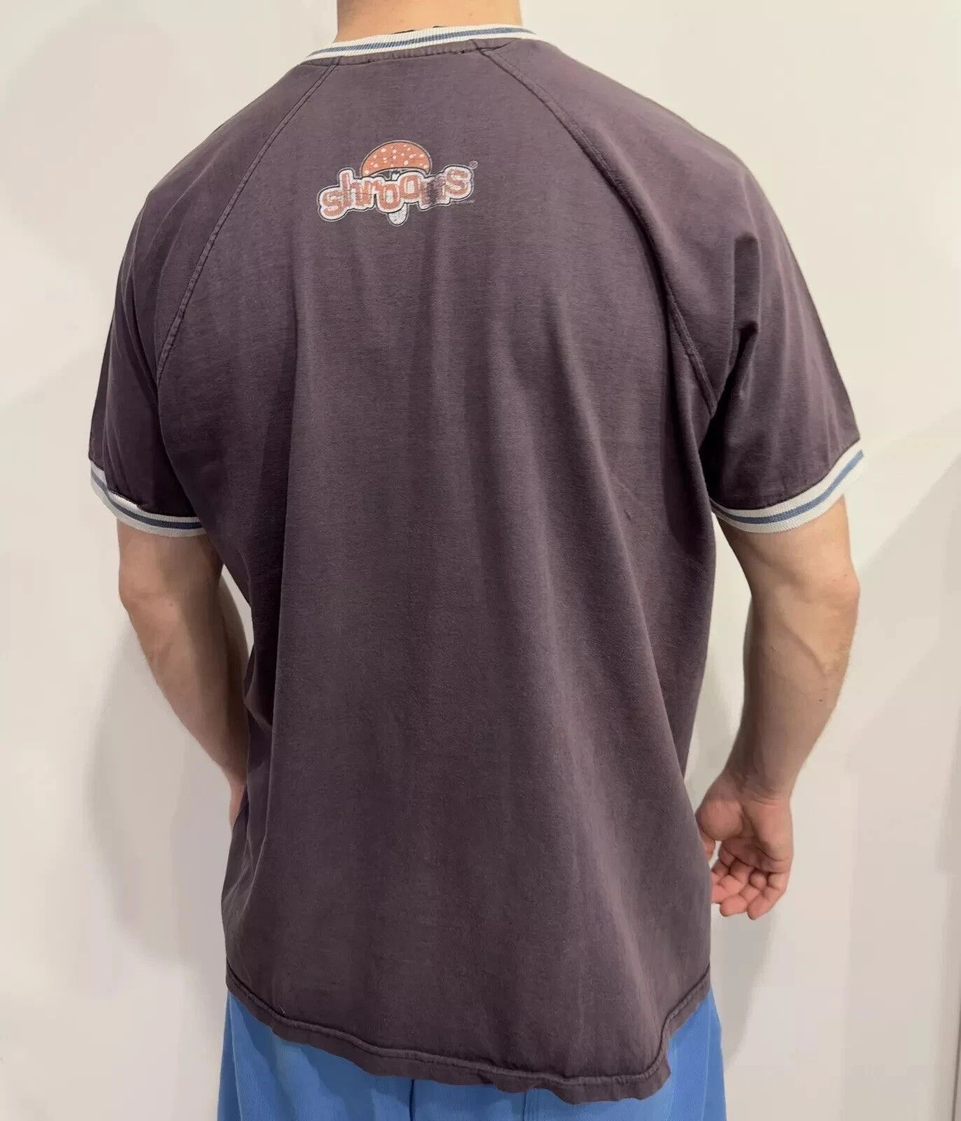 Vintage VINTAGE 2000s Y2K SHROOMS HEARTLAND SHIRT FADED SKATEBOARD Size US M / EU 48-50 / 2 - 5 Thumbnail