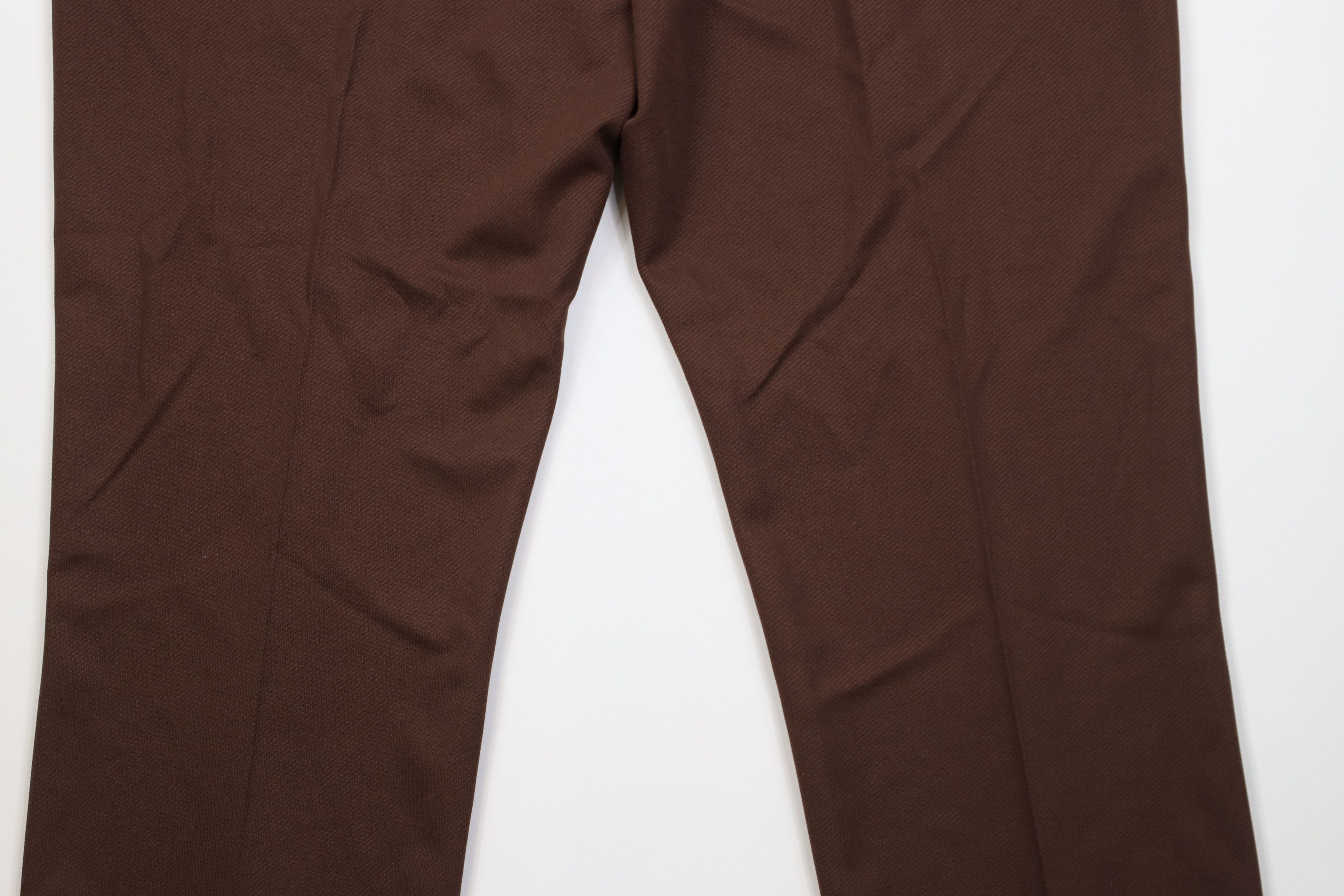 Vintage NOS Vintage 90s Streetwear Wide Leg Chino Pants Brown USA Size US 43 - 11 Thumbnail