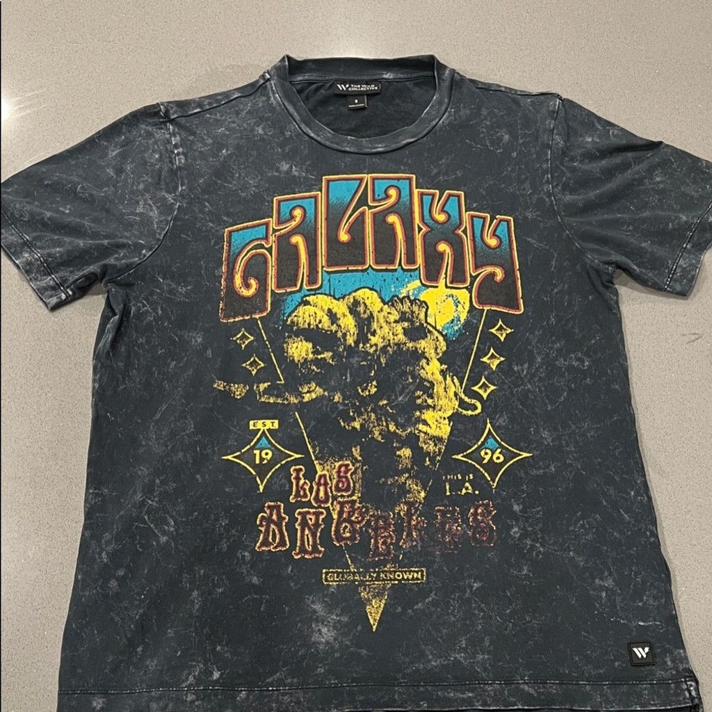 Los Angeles Apparel The Wild Collective Los Angeles Galaxy Graphic T shirt Size US S / EU 44-46 / 1 - 1 Thumbnail