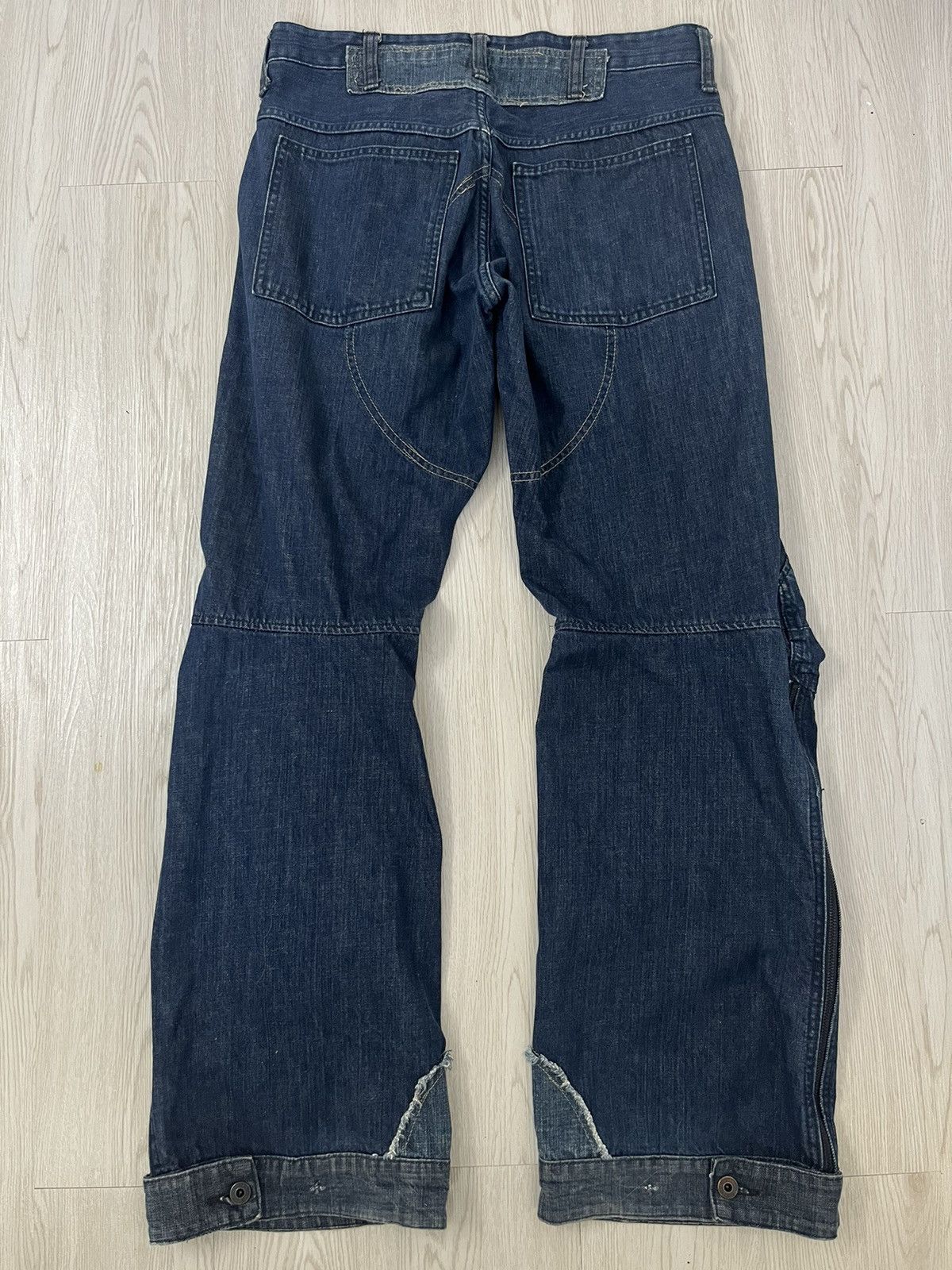 G-Star G-Star Raw double Knee Zipper Jeans Size US 33 - 5 Thumbnail