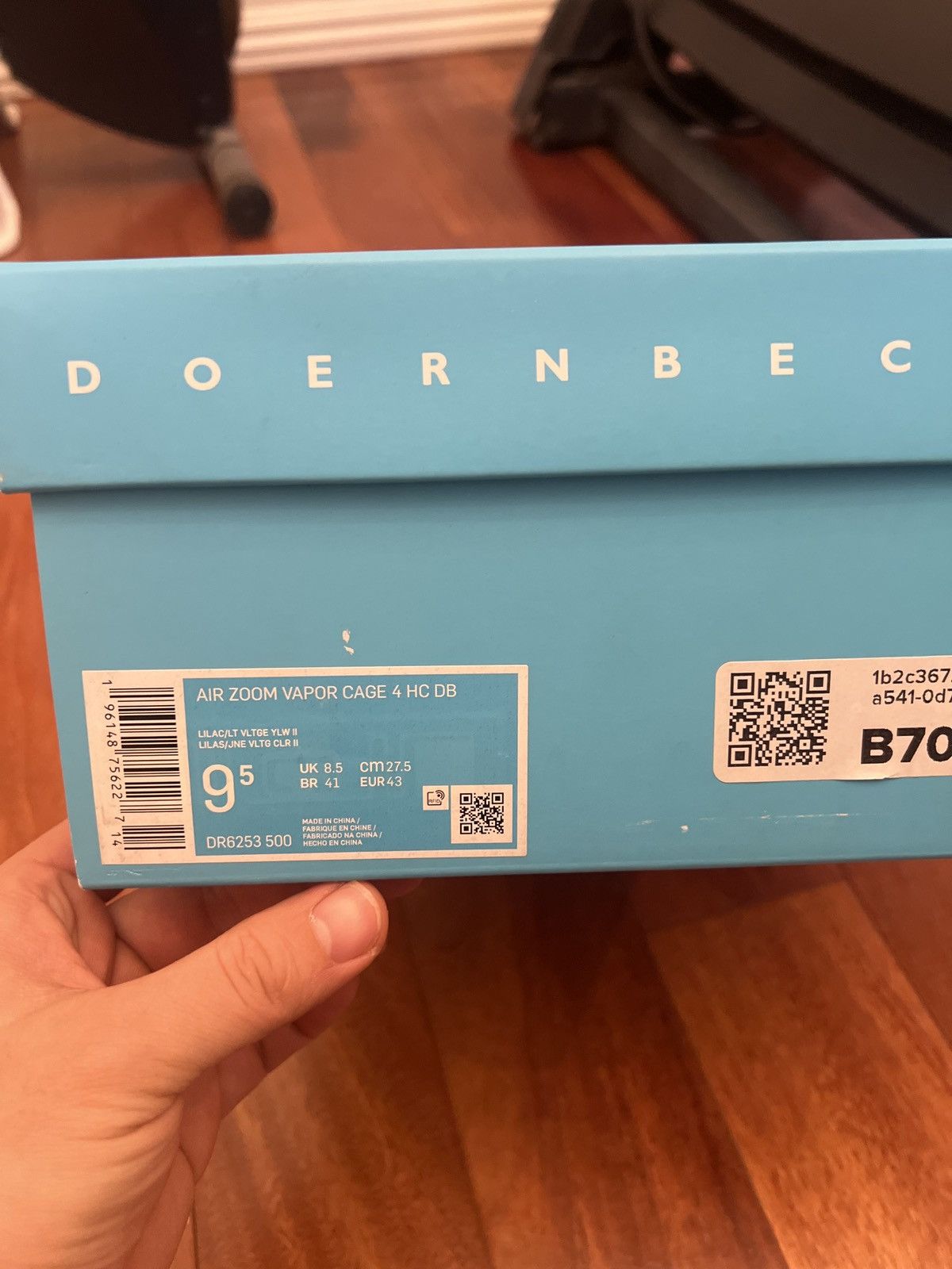 Nike Nike Doernbecher Vapor Cage 4 Maylee Size US 9.5 / EU 42-43 - 8 Thumbnail