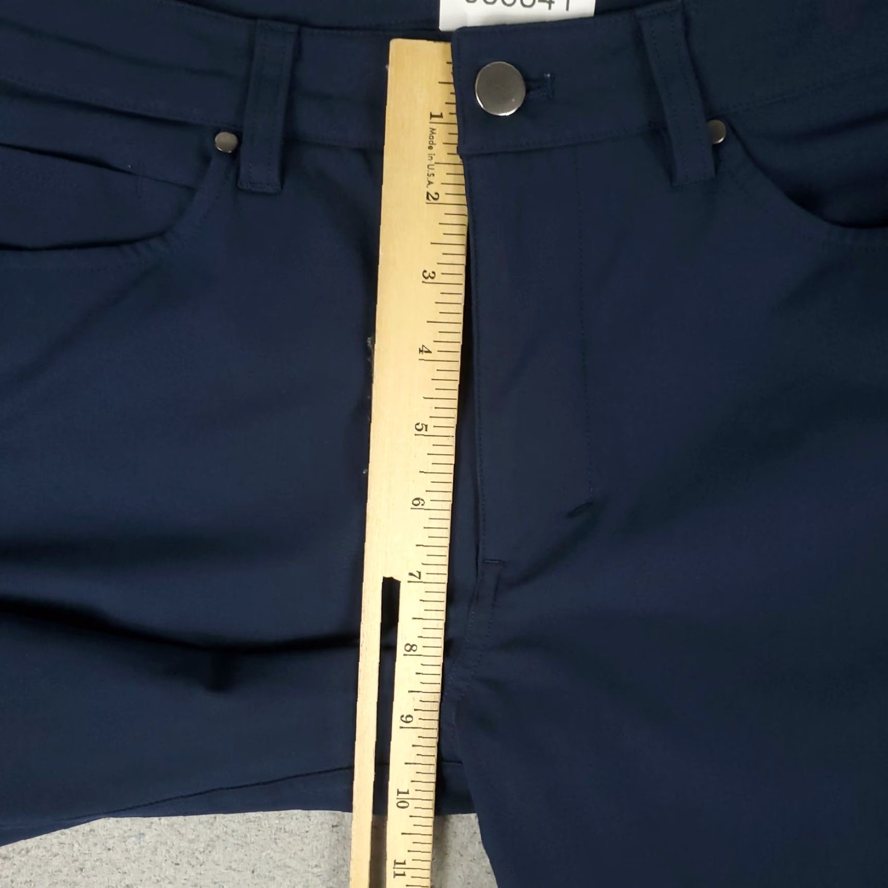 Lululemon Lululemon Pants Mens 31x32 Navy Blue Commission 5 Pocket Chino Trousers Product Size US 31 - 4 Thumbnail