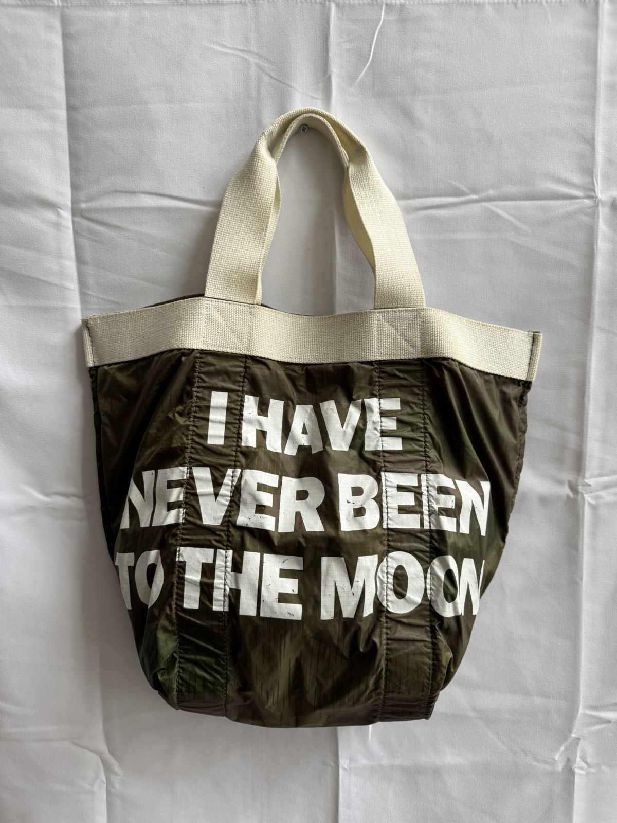 General Research 1999 I Have Never Been To The Moon Camo Tote Bag, Men's