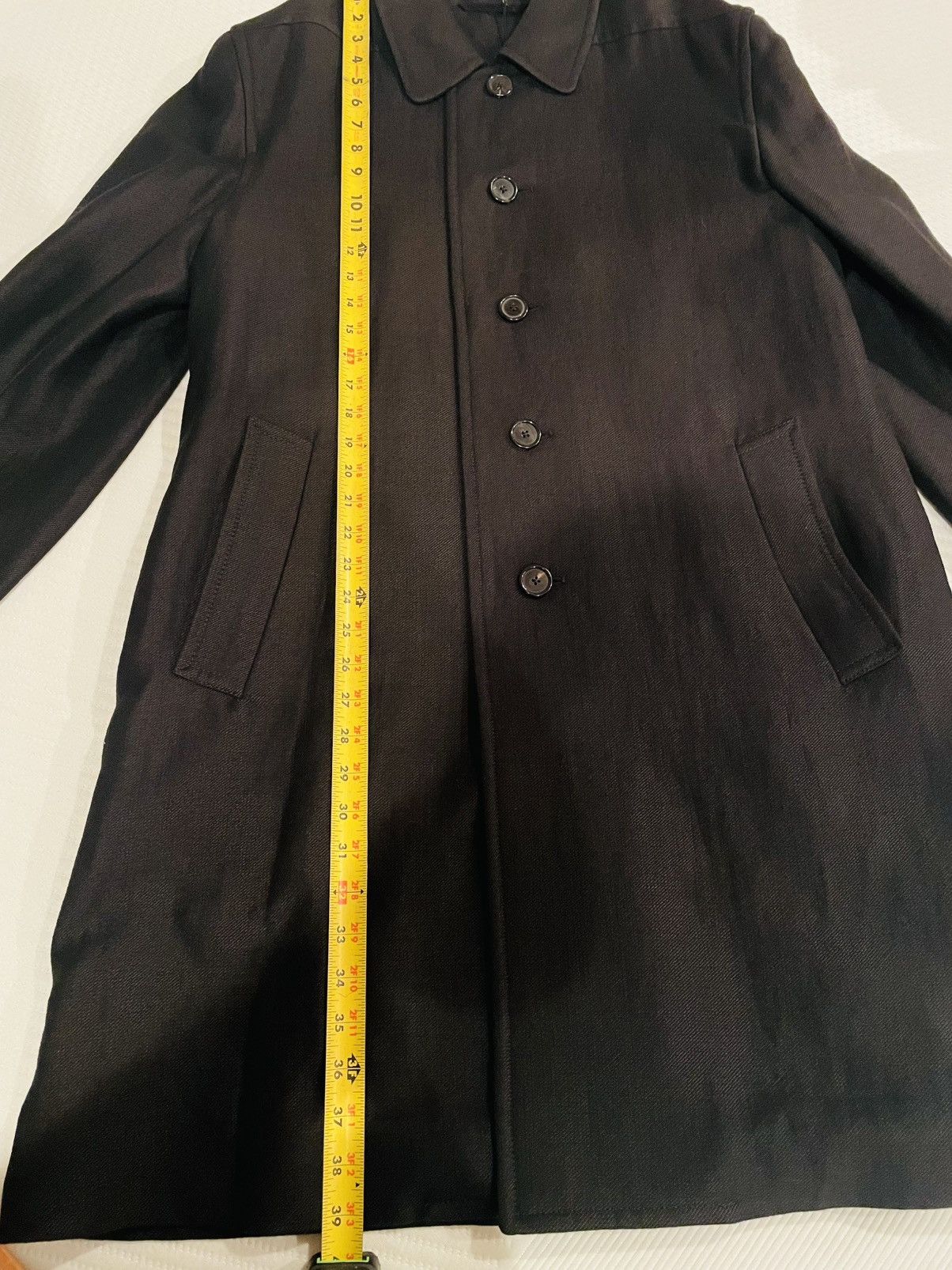 Ann Demeulemeester Ann’s Bravoure Black medium weight jacket. Size US XL / EU 56 / 4 - 1 Thumbnail