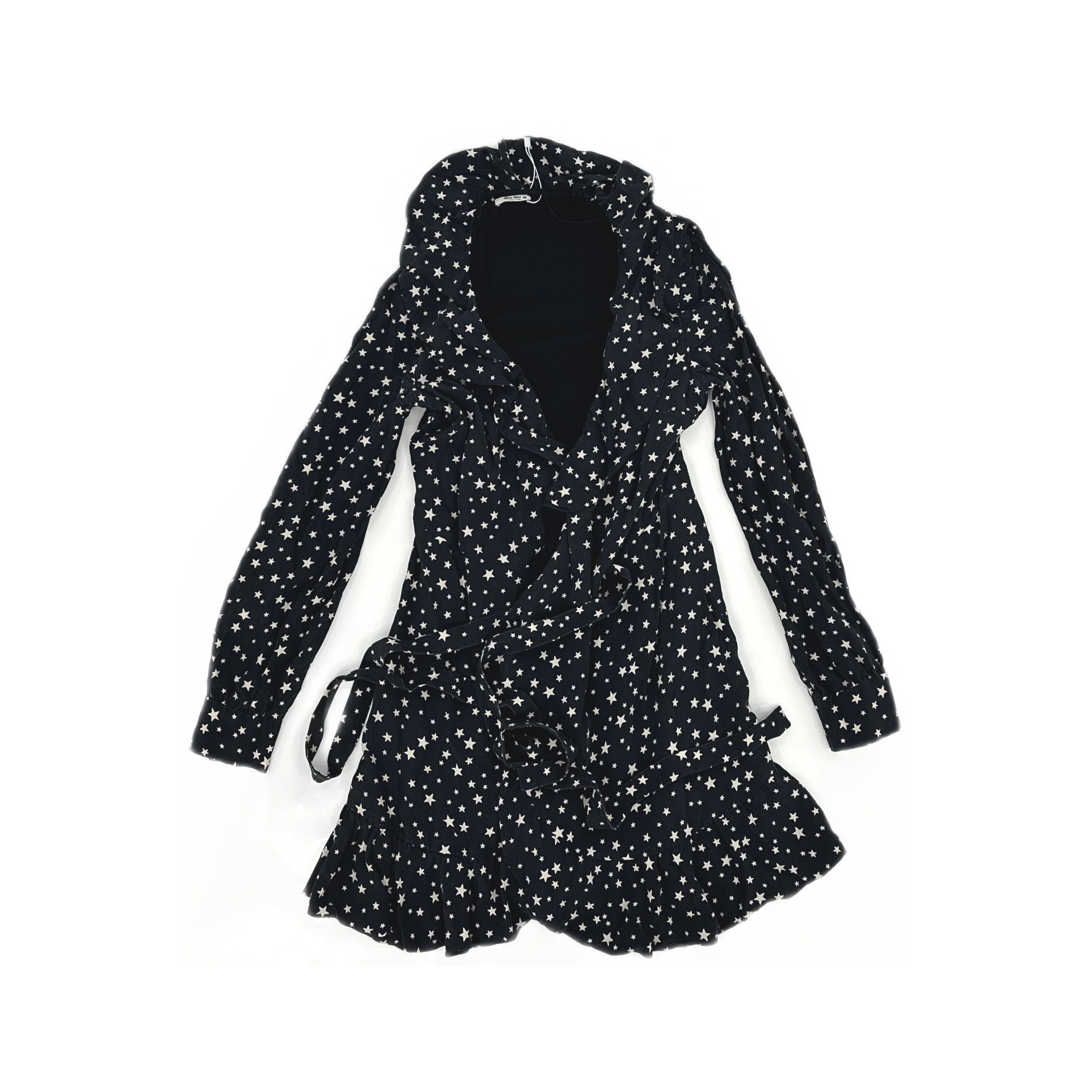 Miu Miu Miu Miu Star Print Mini Dress Size 36 Size XS / US 0-2 / IT 36-38 - 1 Thumbnail