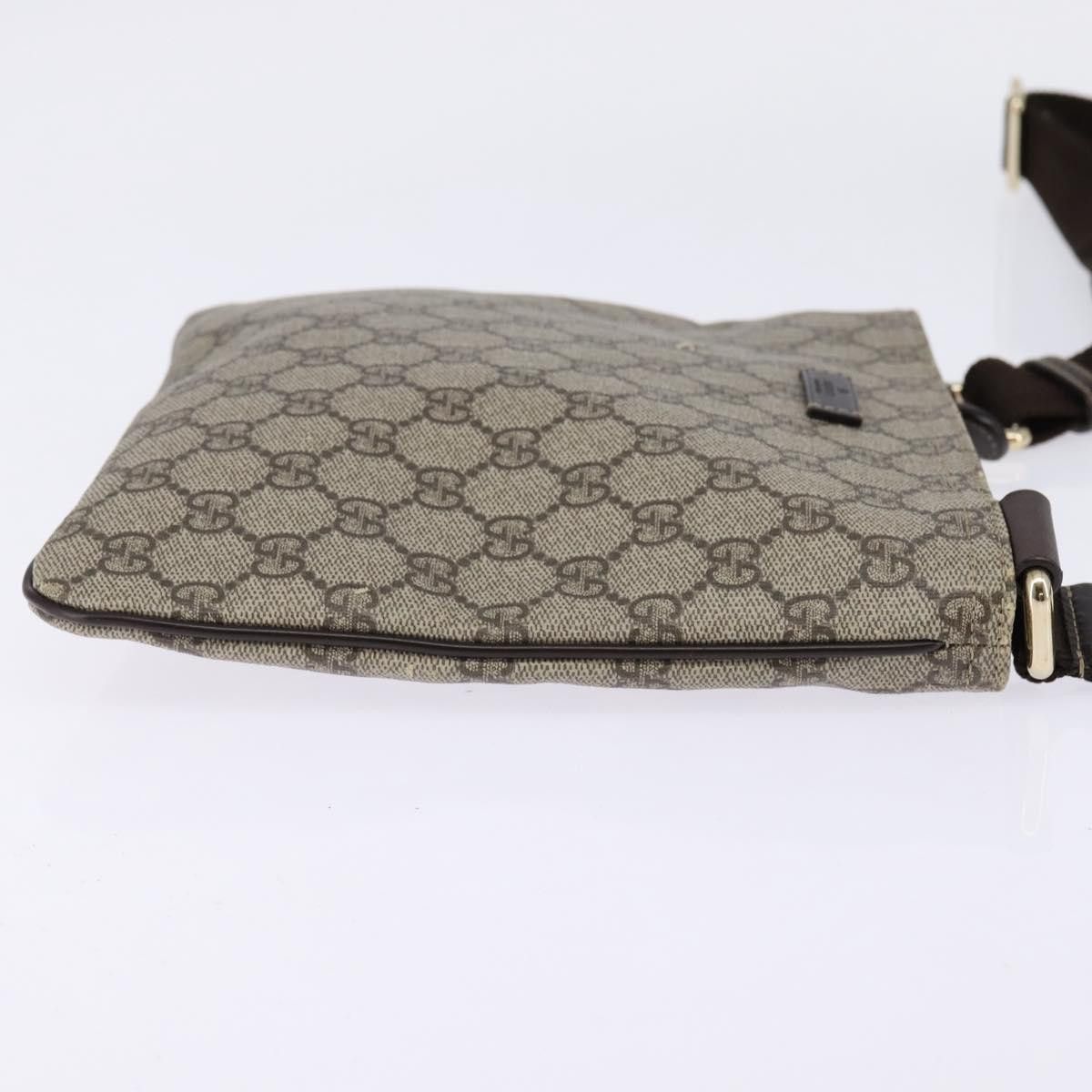 Gucci GUCCI GG Supreme Shoulder Bag Pvc Beige Gold Size ONE SIZE - 5 Thumbnail