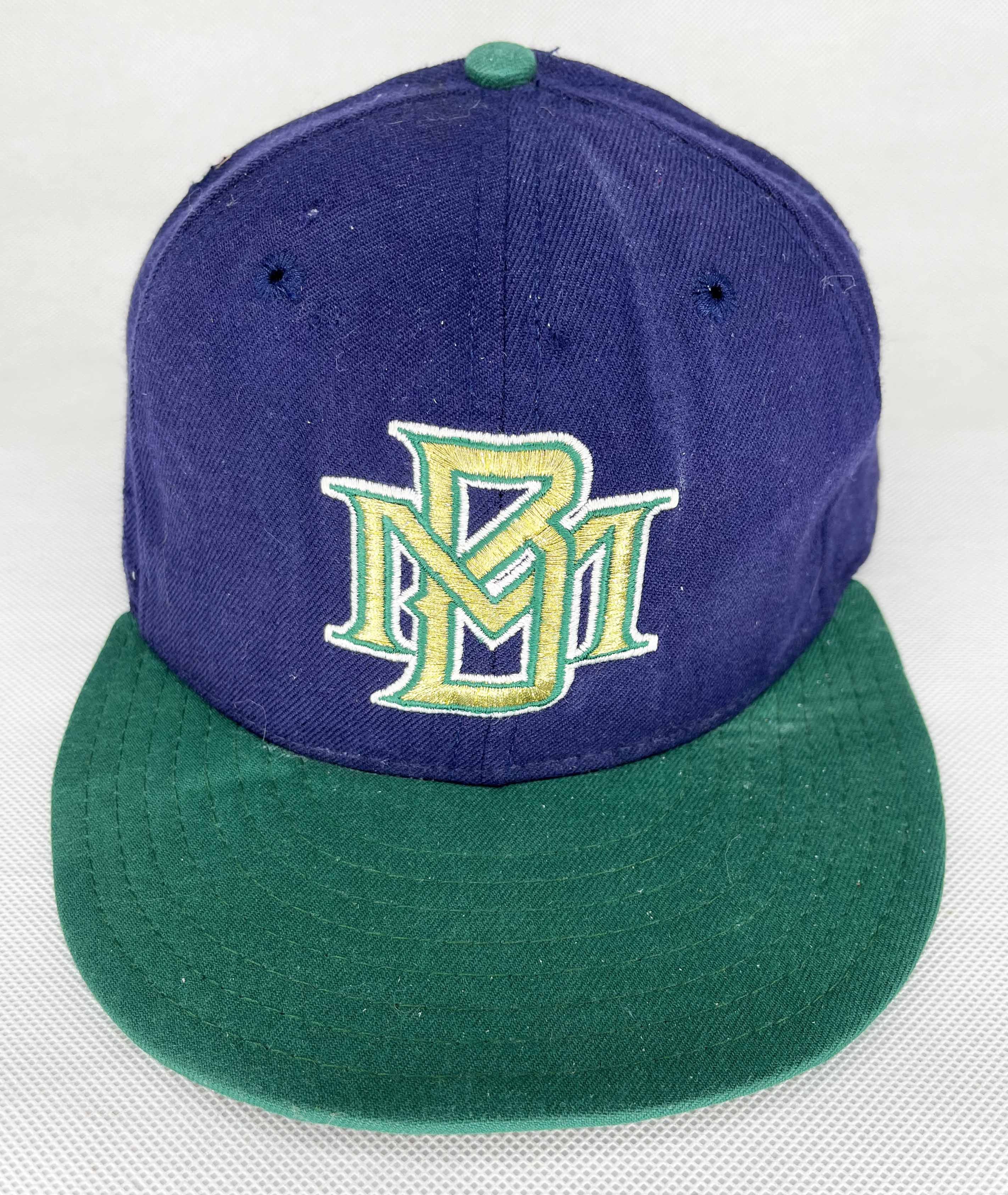New Era Vintage New Era MLB Milwaukee Brewers Baseball Cap Hat Size ONE SIZE - 1 Thumbnail