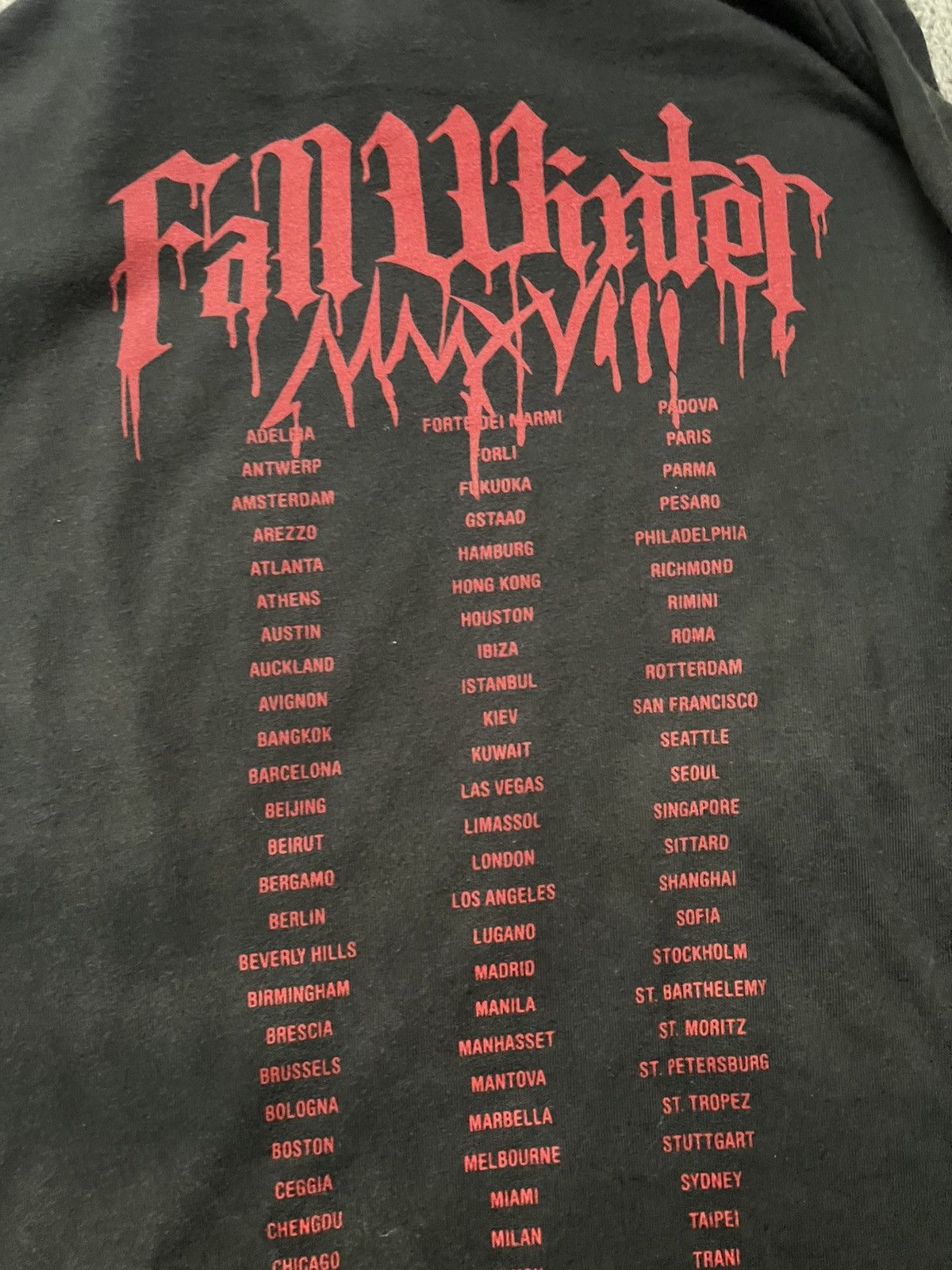 Vetements Vetements Metal Tour Hoodie Size US L / EU 52-54 / 3 - 5 Thumbnail