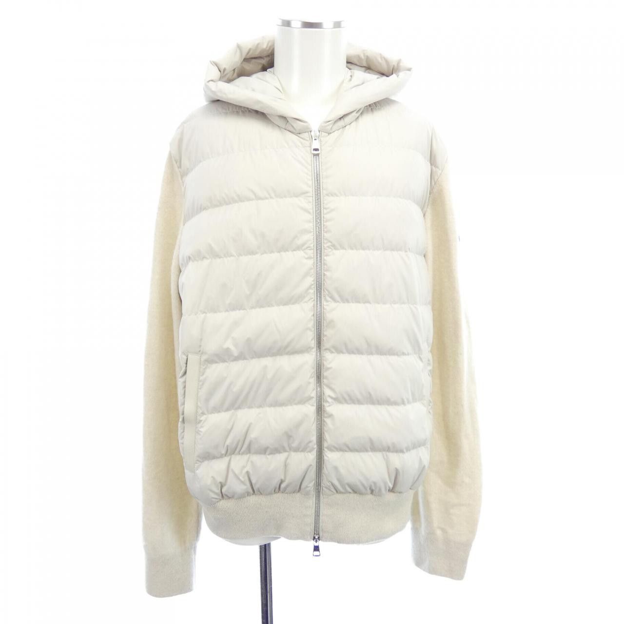Moncler Moncler Moncler Cashmere Down Jacket Textile Outerwear 20919B00024 DUTY FREE for USA Size ONE SIZE - 1 Thumbnail