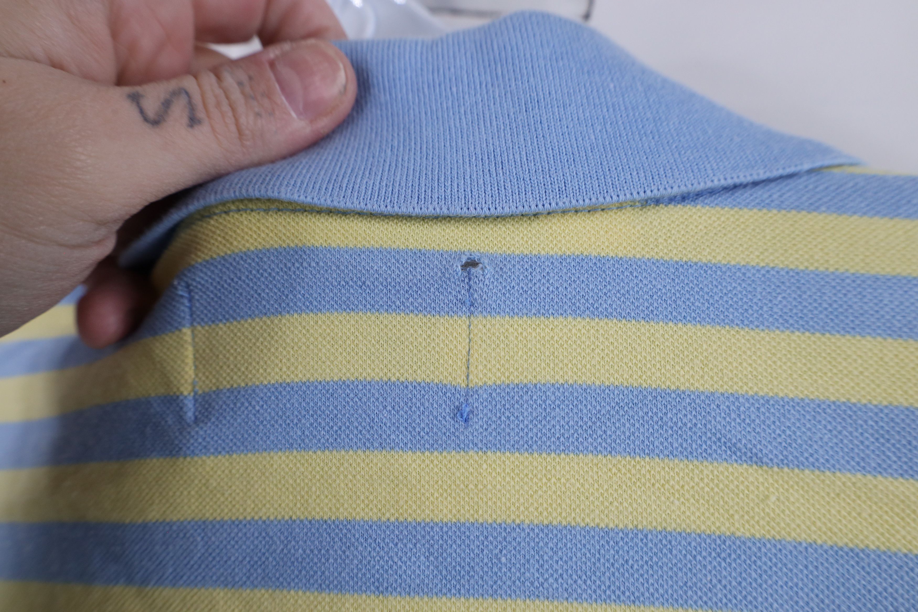 Southern Tide × Vintage Southern Tide Striped The Skip Jack Polo Shirt Cotton Size US M / EU 48-50 / 2 - 11 Thumbnail