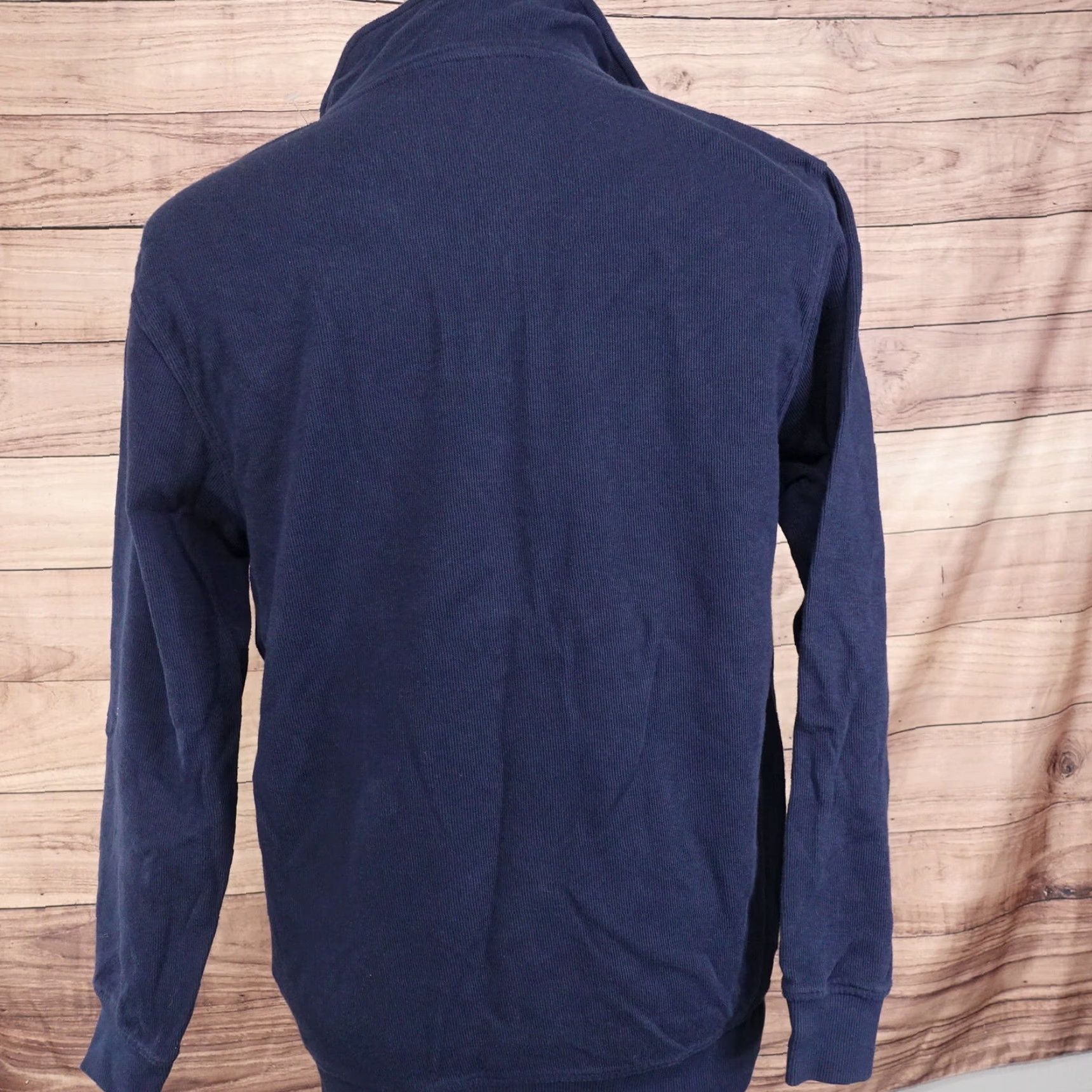 Van Heusen VAN HEUSEN Blue Pullover Sweater 1/4 Zip Men’s Medium Classic Fit Long Sleeve Size US M / EU 48-50 / 2 - 3 Thumbnail