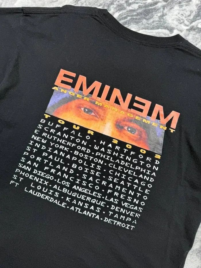 Eminem Vintage Eminem Show Anger Management Tour 2002 T-Shirt Band Size US L / EU 52-54 / 3 - 4 Thumbnail