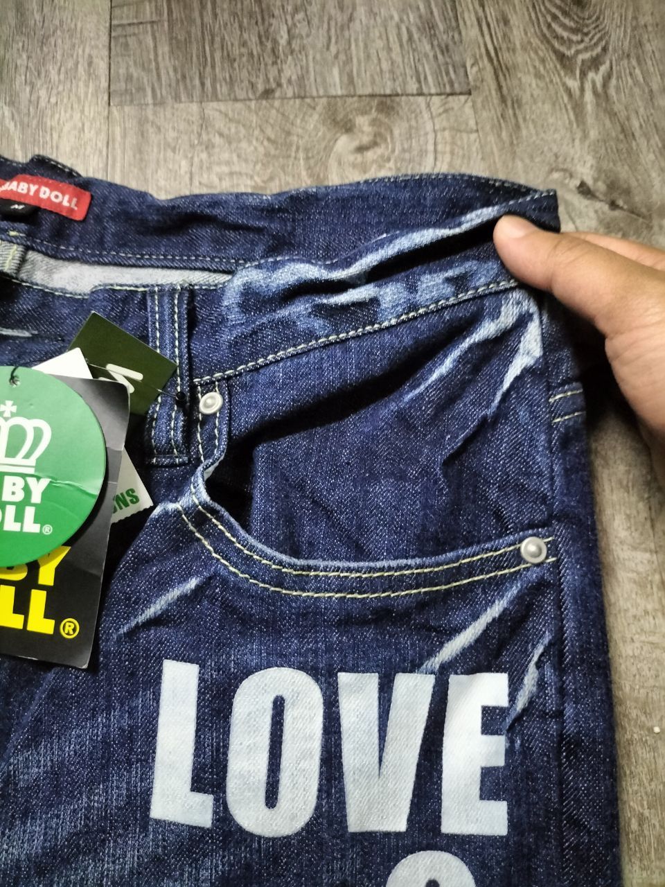 Japanese Brand Japanese denim BABY DOLL seagull print like evisu jeans Size US 30 / EU 46 - 3 Thumbnail