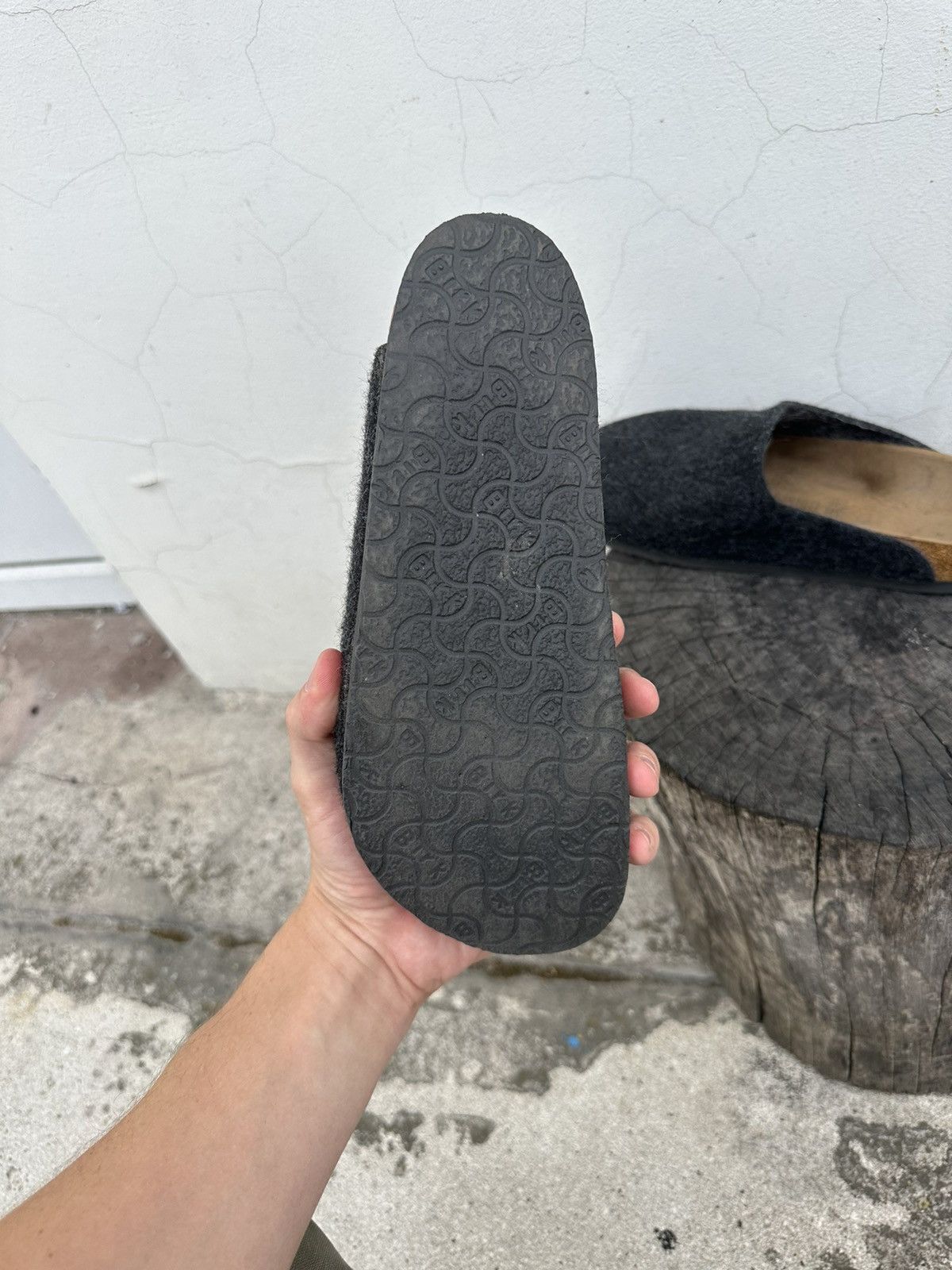 Birkenstock × Vintage Birkenstock Boston Wool Sandals Slippers Size US 8 / IT 38 - 5 Thumbnail
