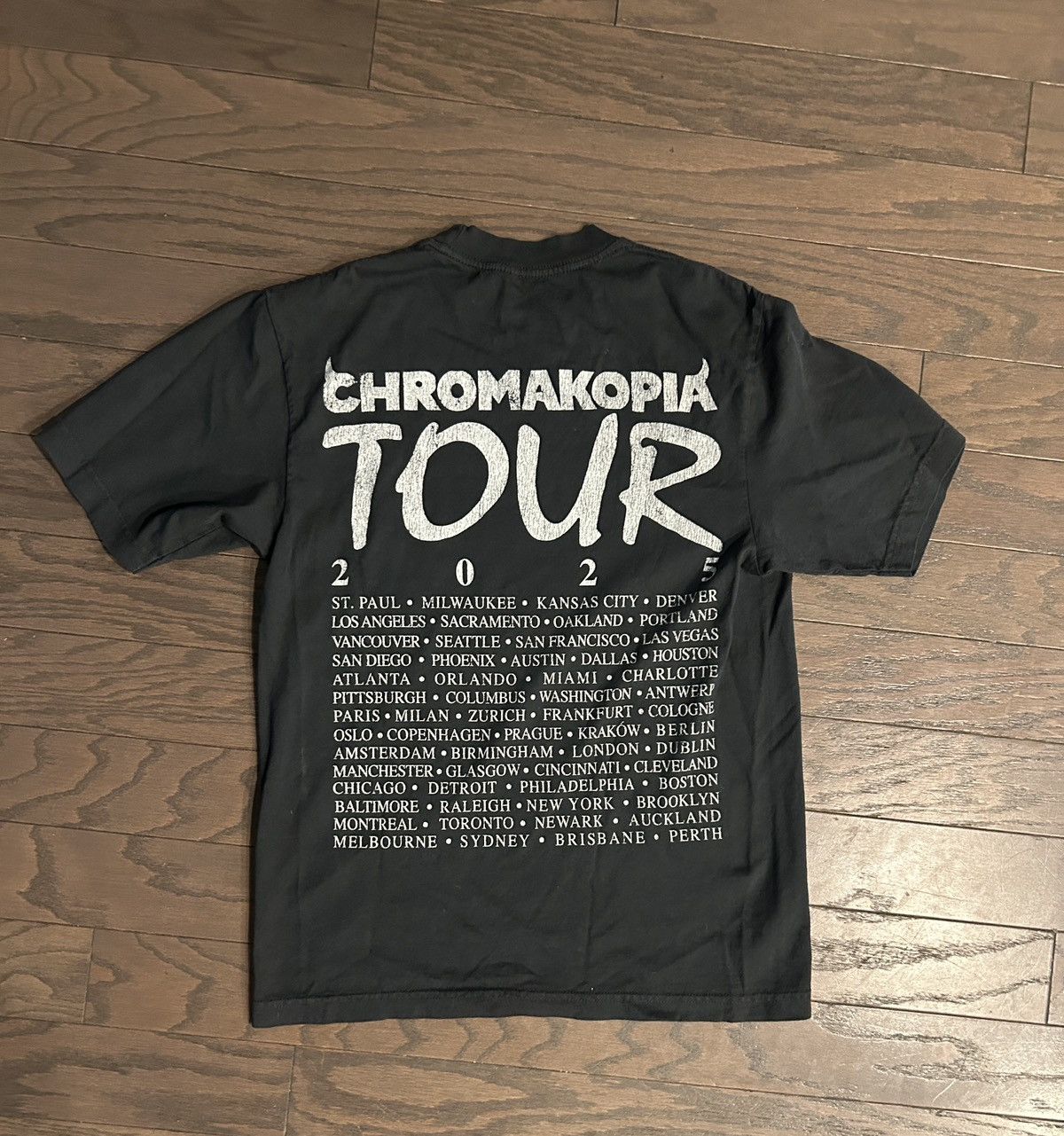 Golf Wang Golf Wang Chromakopia Tour shirt Size US S / EU 44-46 / 1 - 2 Thumbnail