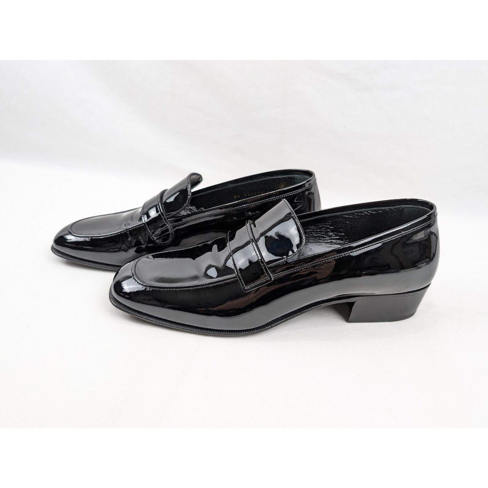 Saint Laurent Paris o1rshd1 Solferino 30 Moccasin in Nero Size US 13 / EU 46 - 14 Thumbnail