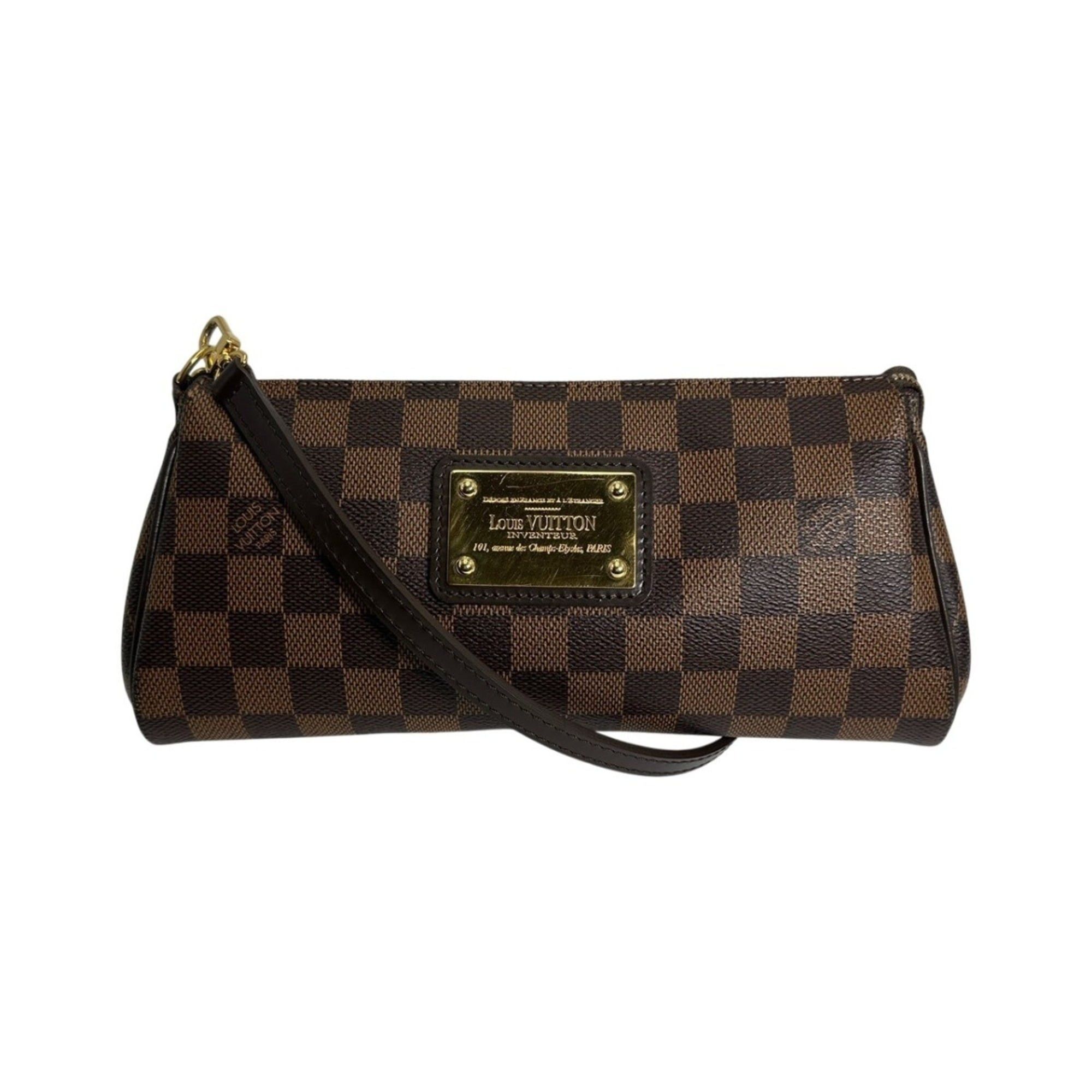 Louis Vuitton Louis Vuitton Damier Eva Canvas Handbag N55213 Brown Size ONE SIZE - 1 Thumbnail