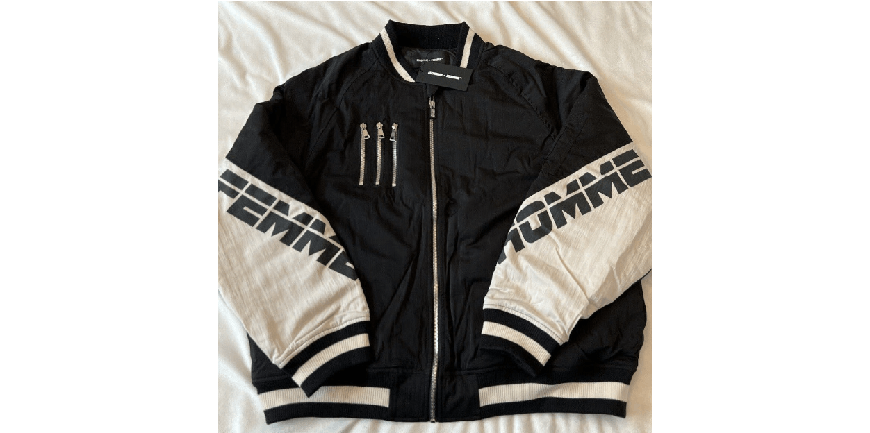 Homme + Femme La Homme Femme Classic Bomber 2.0 Jacket Size US XL / EU 56 / 4 - 1 Thumbnail