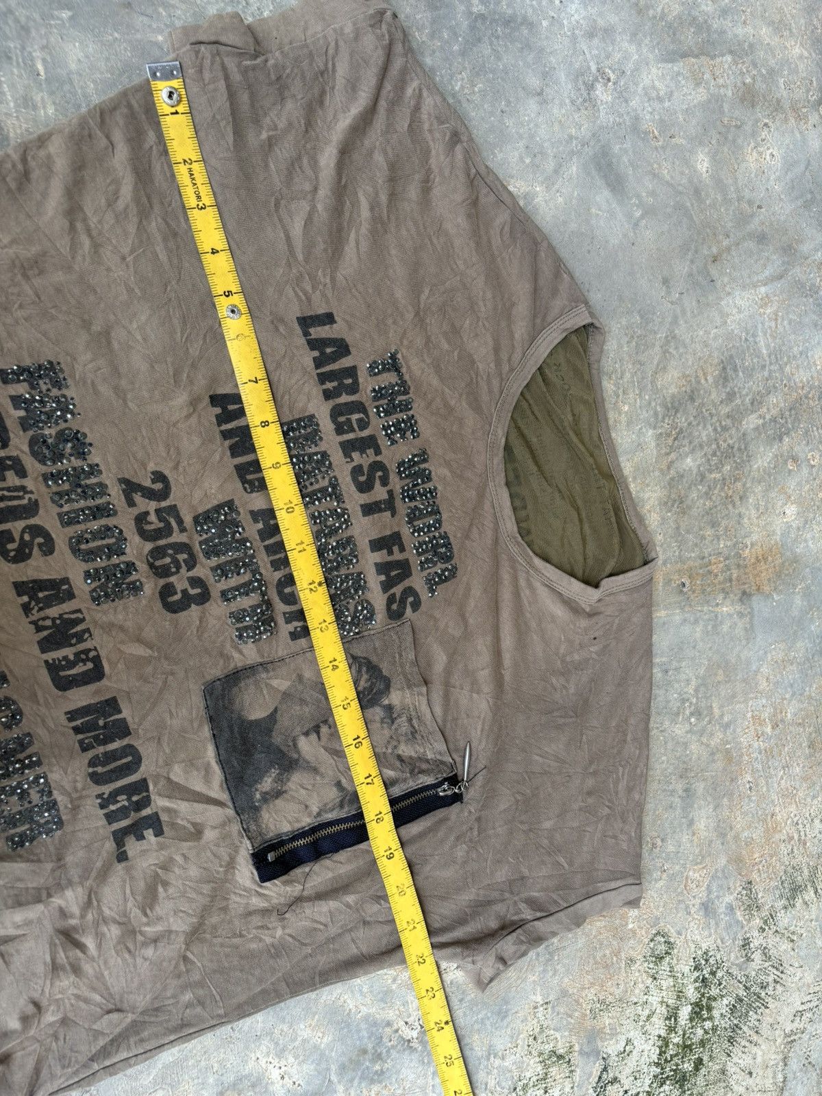 Hysteric Glamour Y2k Opium Hysteric Style Pocket Tshirt Size ONE SIZE - 11 Thumbnail