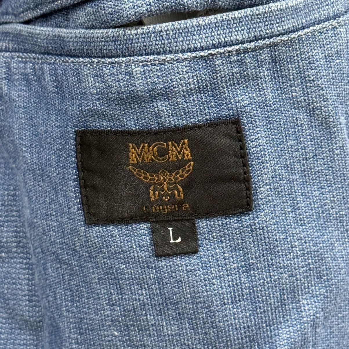 MCM MCM Legere Denim Casual Blazer Size US L / EU 52-54 / 3 - 4 Thumbnail