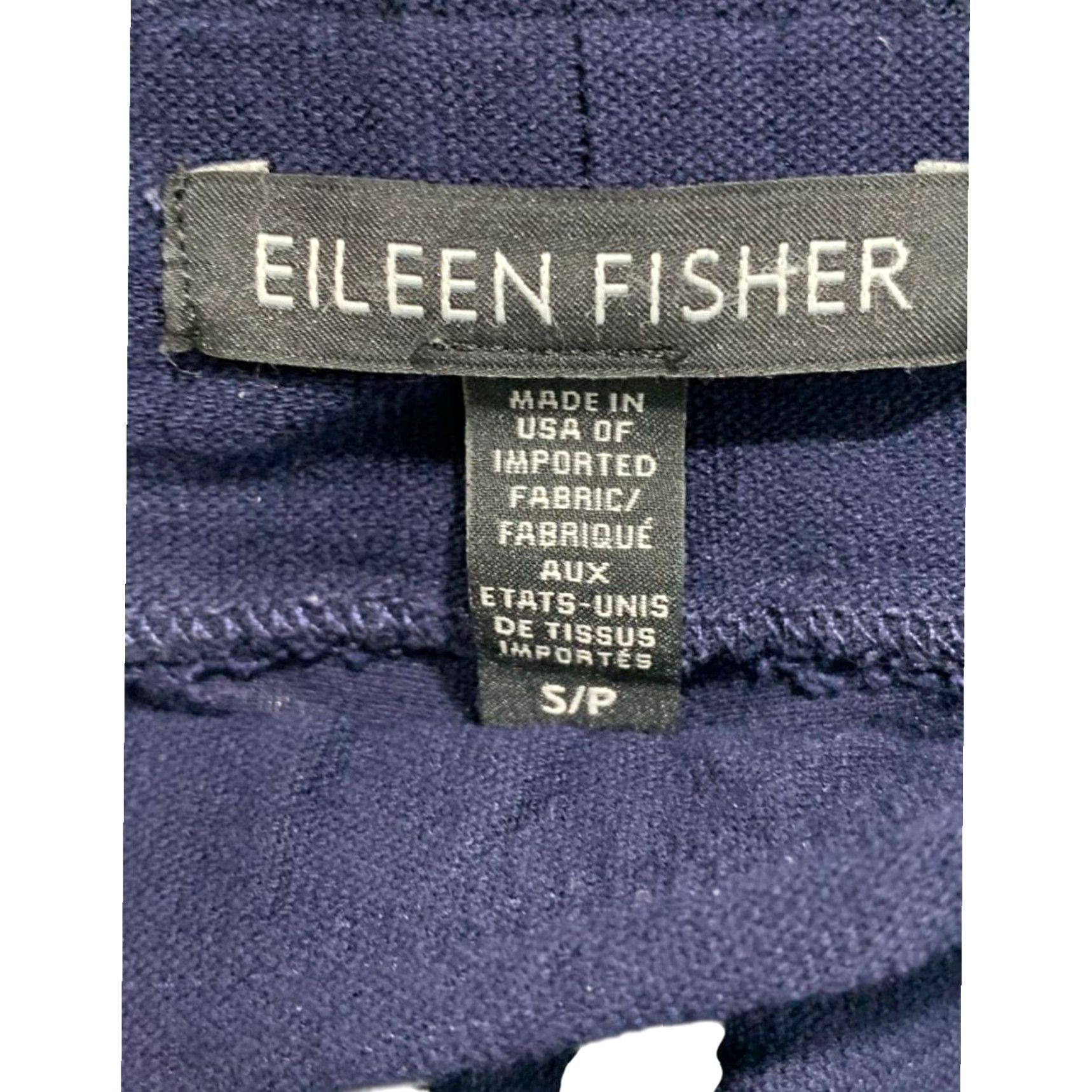 Eileen Fisher Eileen Fisher Legging Size Small Womens Navy Blue Stretch Pants Size 28" / US 6 / IT 42 - 4 Thumbnail