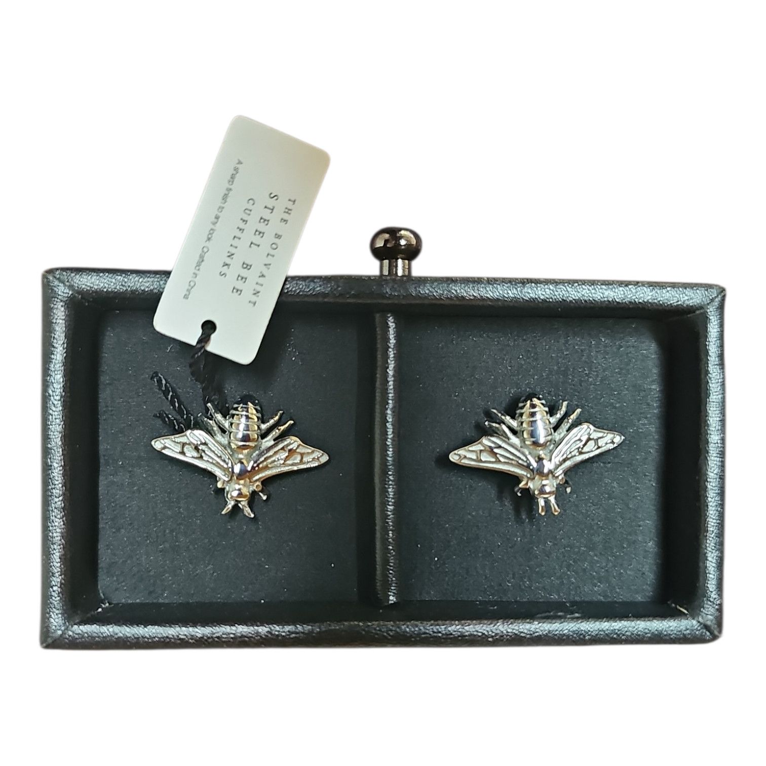 Other The Bolvaint Steel Bee Cufflinks Size ONE SIZE - 3 Thumbnail