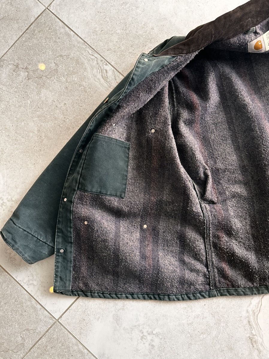 Carhartt VTG Hunter Green Chore Coat Size US L / EU 52-54 / 3 - 4 Thumbnail