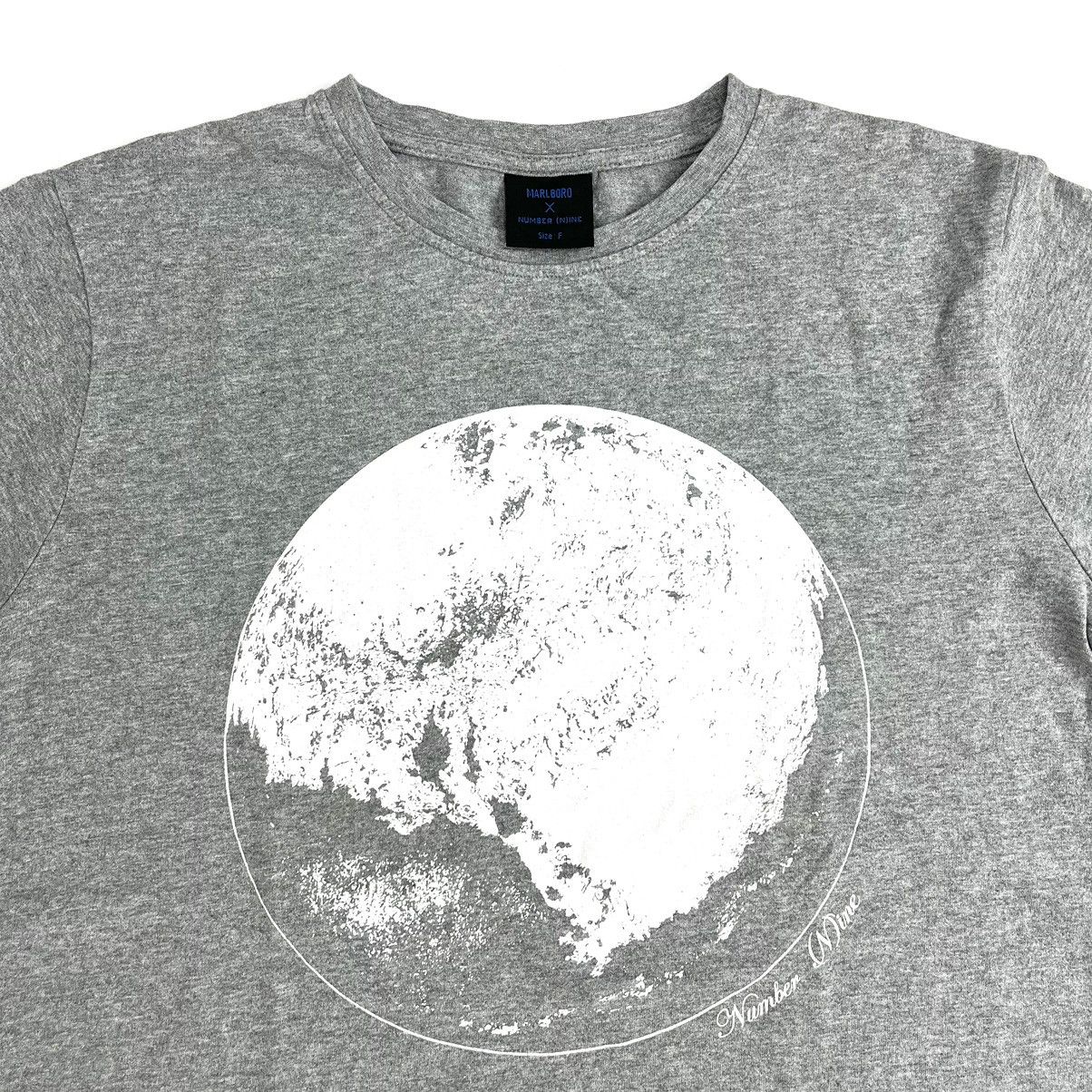 Number (N)ine Vintage Number (N)ine X Marlboro Super Moon Grey Tshirt Y2K Size US M / EU 48-50 / 2 - 2 Thumbnail