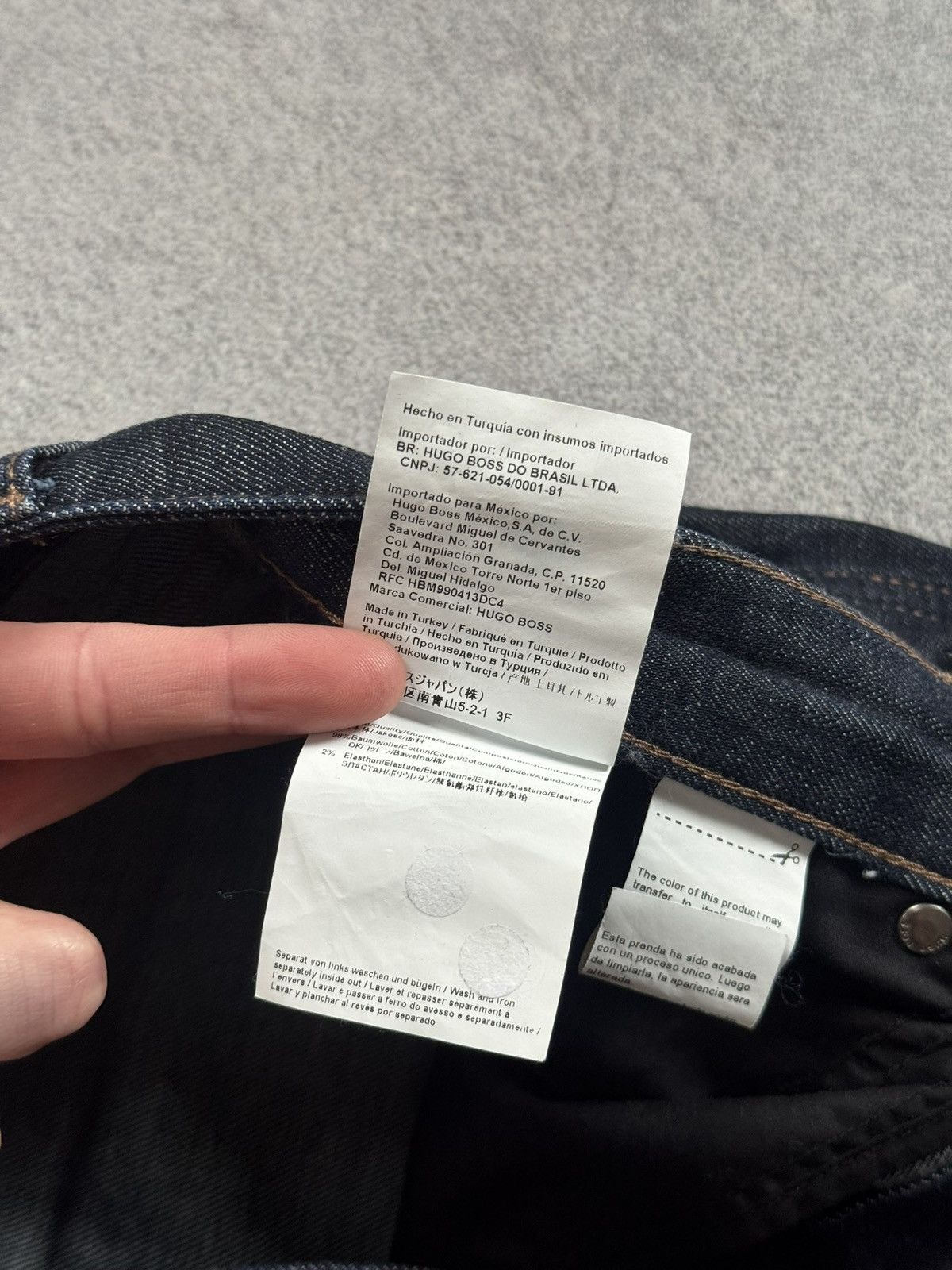Hugo Boss Hugo Boss 32/30 dark blue denim pants jeans trousers 👖 Size US 32 / EU 48 - 12 Thumbnail