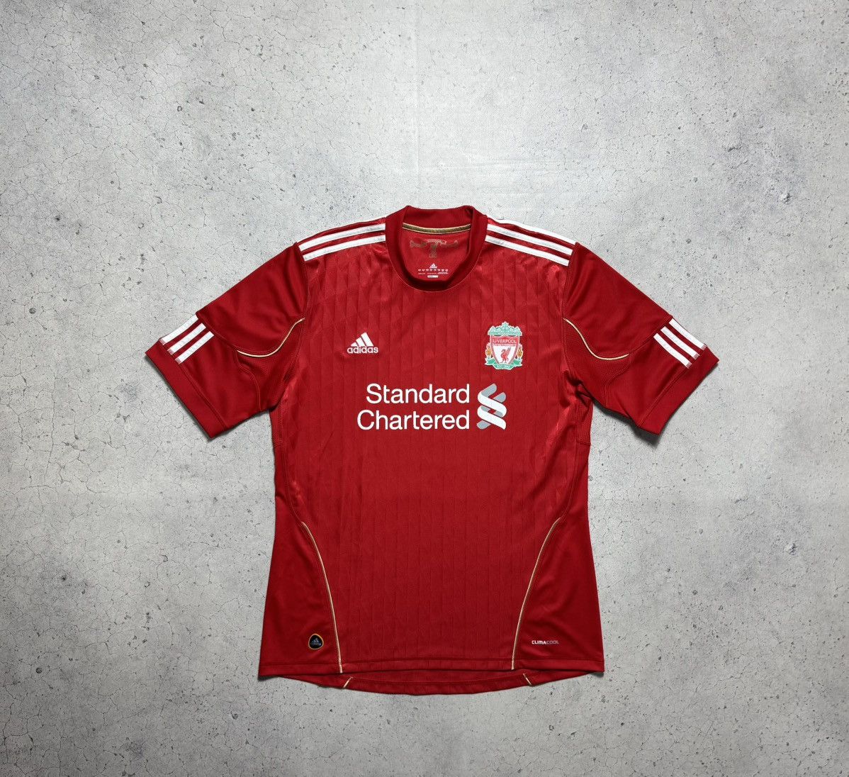 Adidas Adidas FC Liverpool 2010/2012 Vintage Soccer Jersey Size US L / EU 52-54 / 3 - 1 Thumbnail