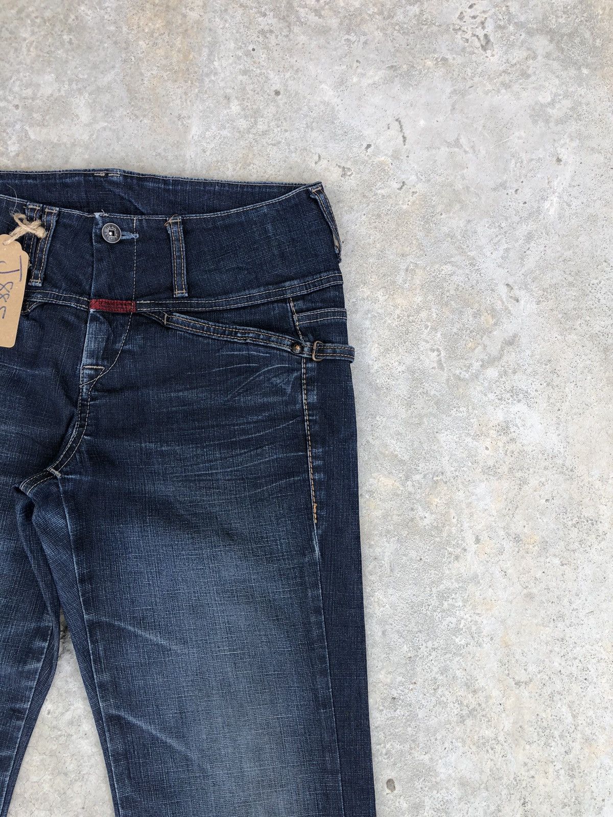 Marithe + Francois Girbaud Marithe Francois Girbaud Flared Jeans Distressed Jeans Size US 29 - 5 Thumbnail