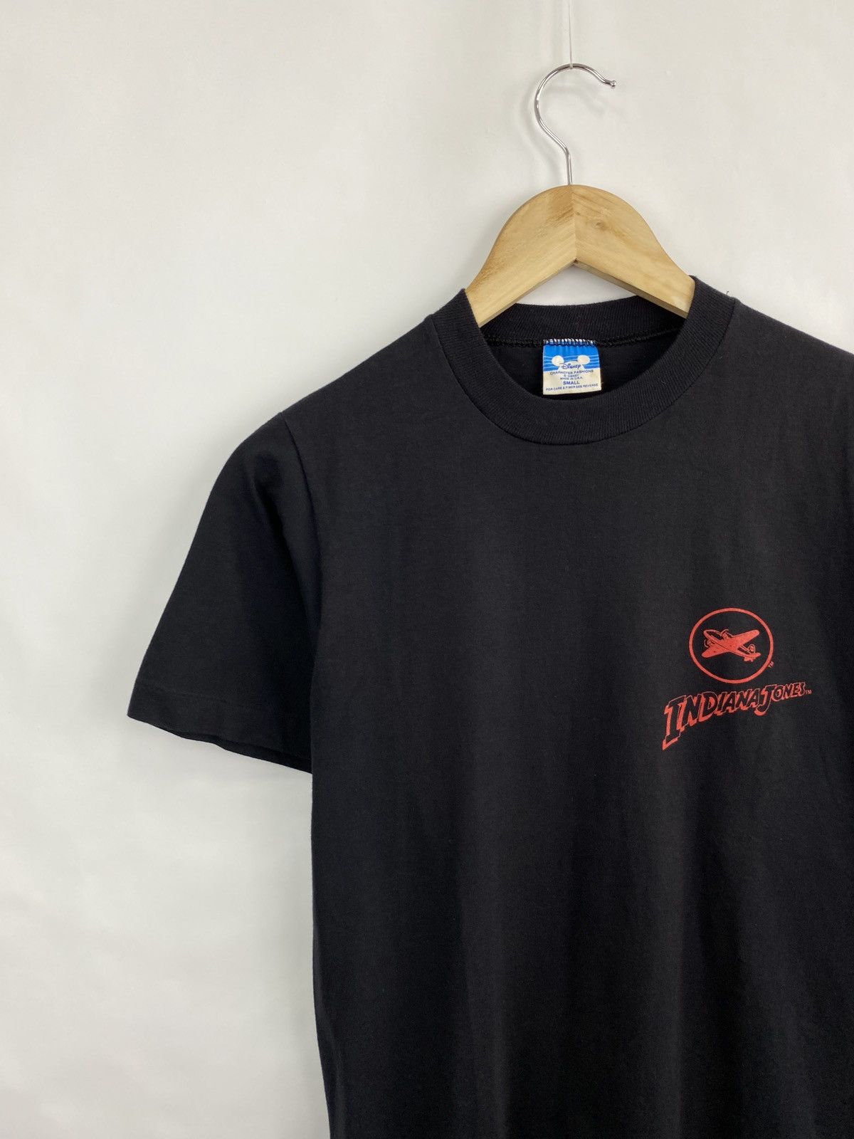 Disney 🇺🇸 Vintage 1989 Indiana Jones Rare T-Shirt Retro Y2K Hype Size US S / EU 44-46 / 1 - 8 Thumbnail