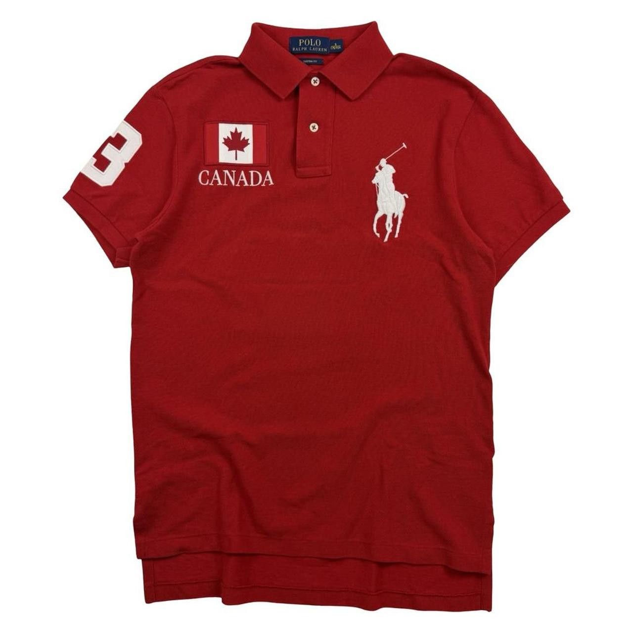 Polo Ralph Lauren Polo By Ralph Lauren Canada Big Pony Polo Shirt - Small Size US S / EU 44-46 / 1 - 1 Thumbnail